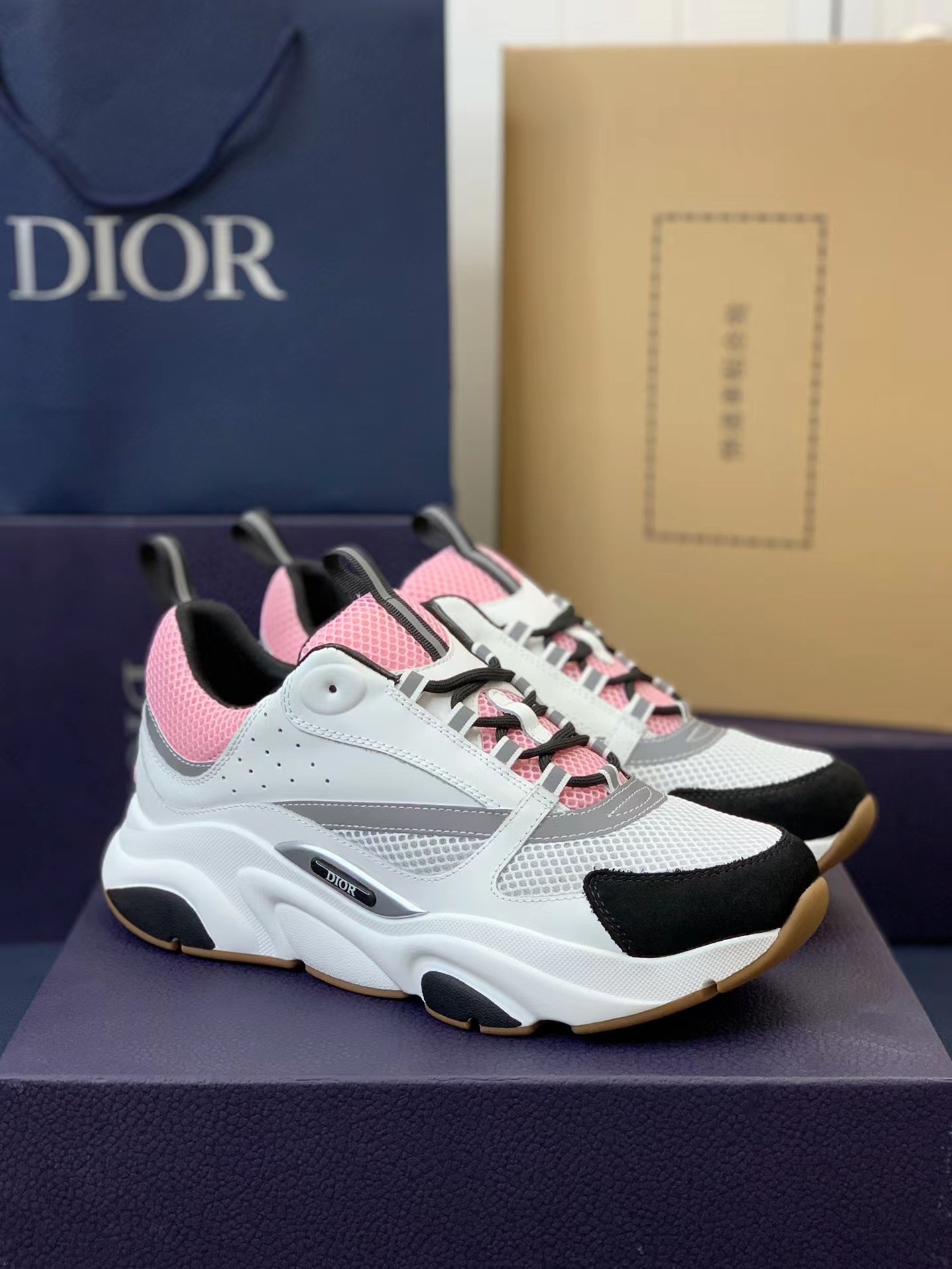 DIOR classic B22 Clunky Sneaker W US6.5=EUR37=CM23.5