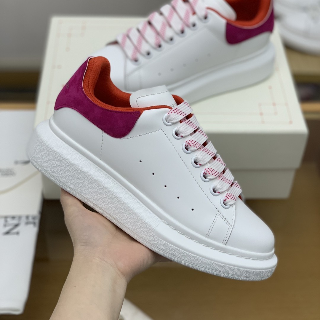 Alexander McQueen MQ double-deck Rose tail Sneakers  W US5.5=EUR36=CM23