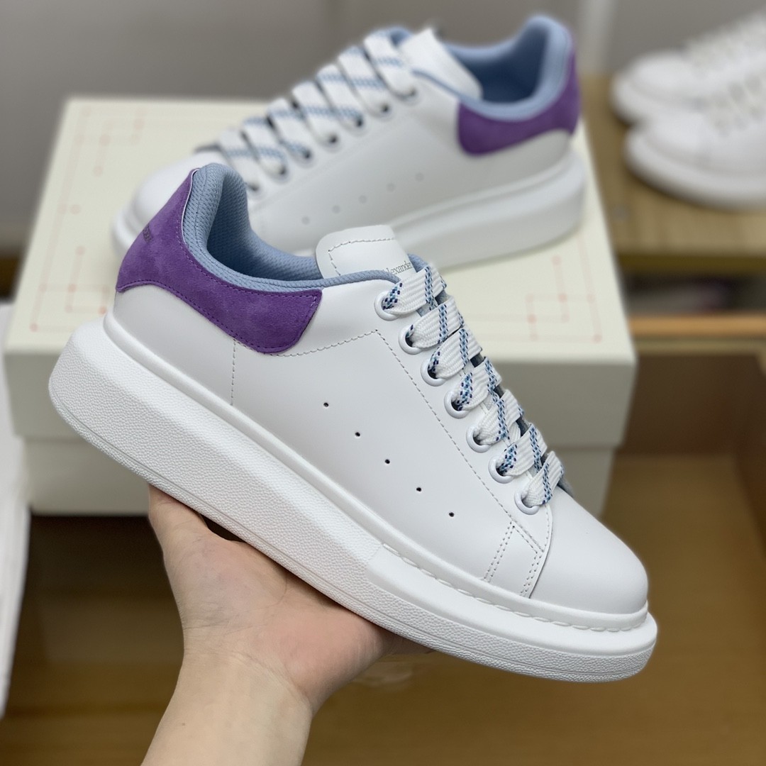 Alexander McQueen MQ double-deck Purple tail Sneakers  W US5.5=EUR36=CM23