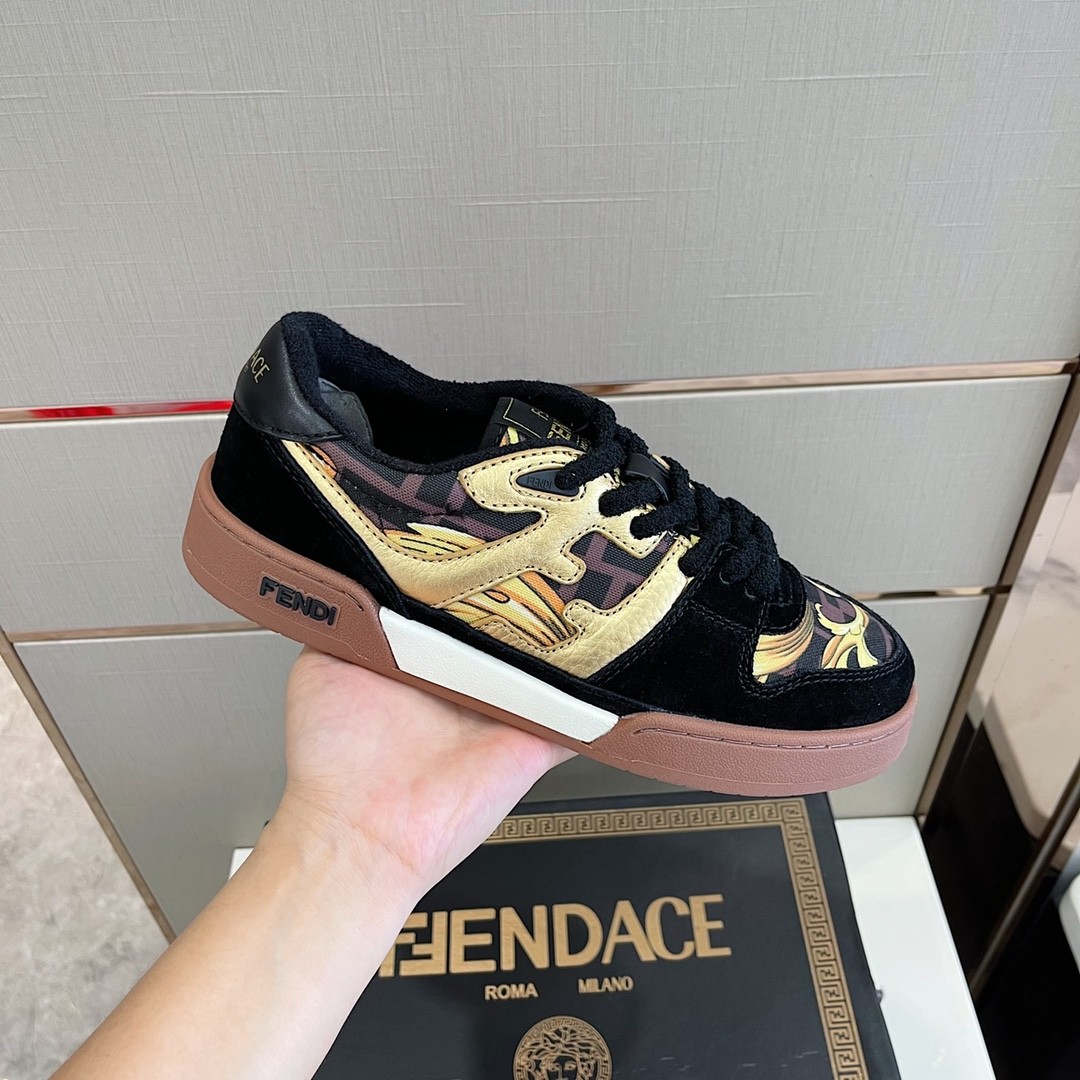 FENDI × VSC Match Sneakers  W US5.5=EUR36=CM23