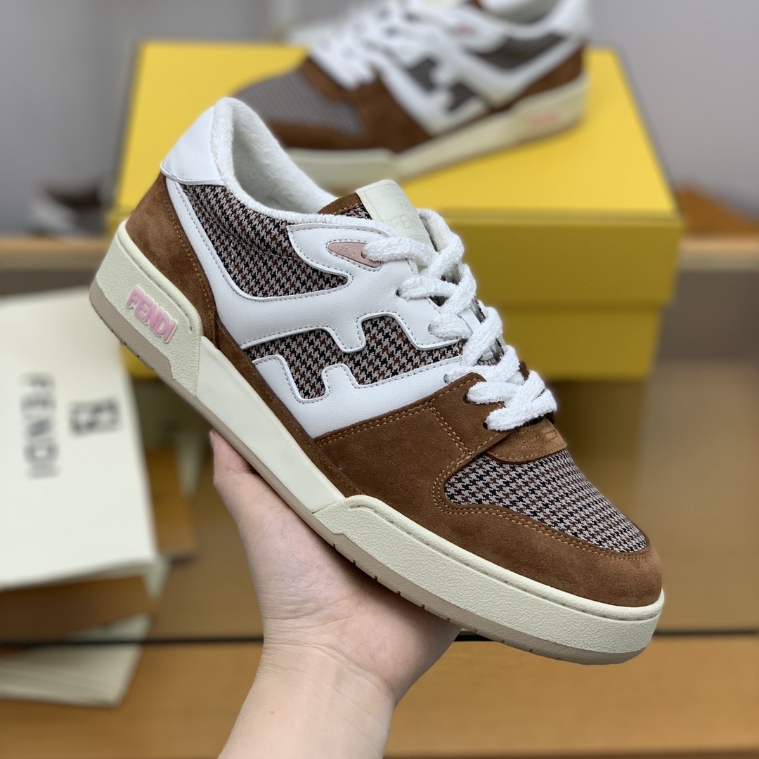 FENDI retro Sneakers  W US5.5=EUR36=CM23