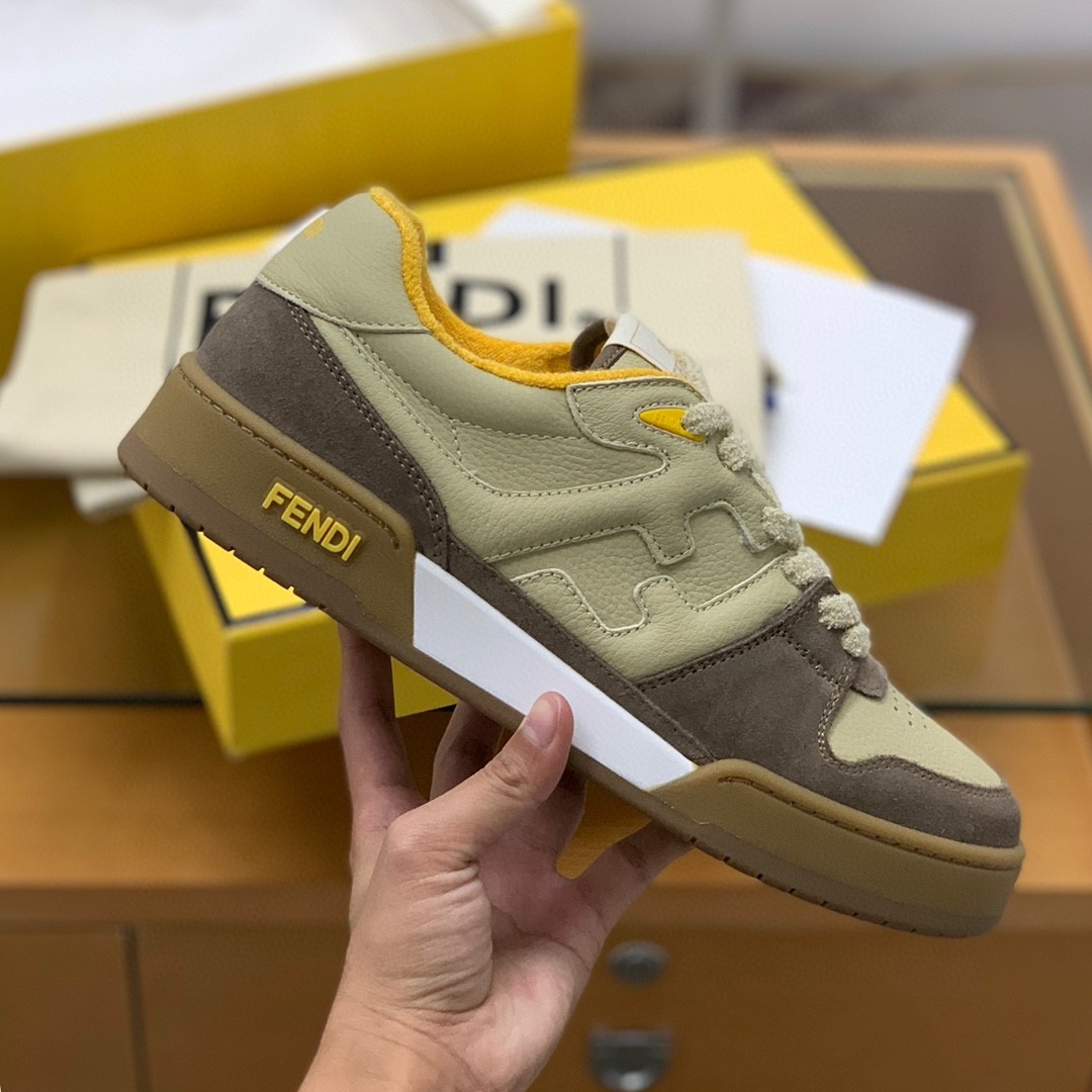 FENDI retro Sneakers  W US5.5=EUR36=CM23