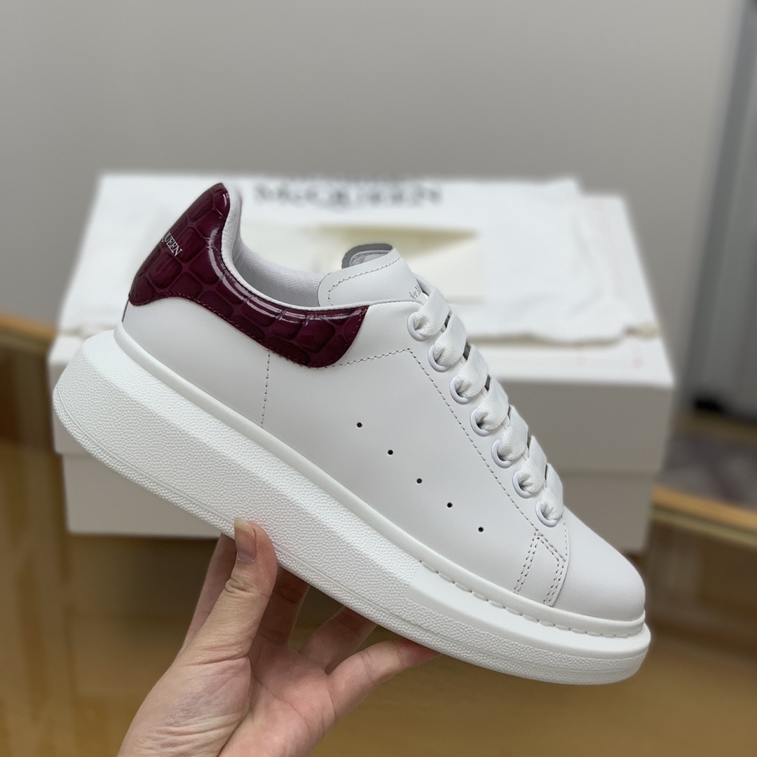 Alexander McQueen MQ Purple bead Stone graintail Sneakers  W US5.5=EUR36=CM23