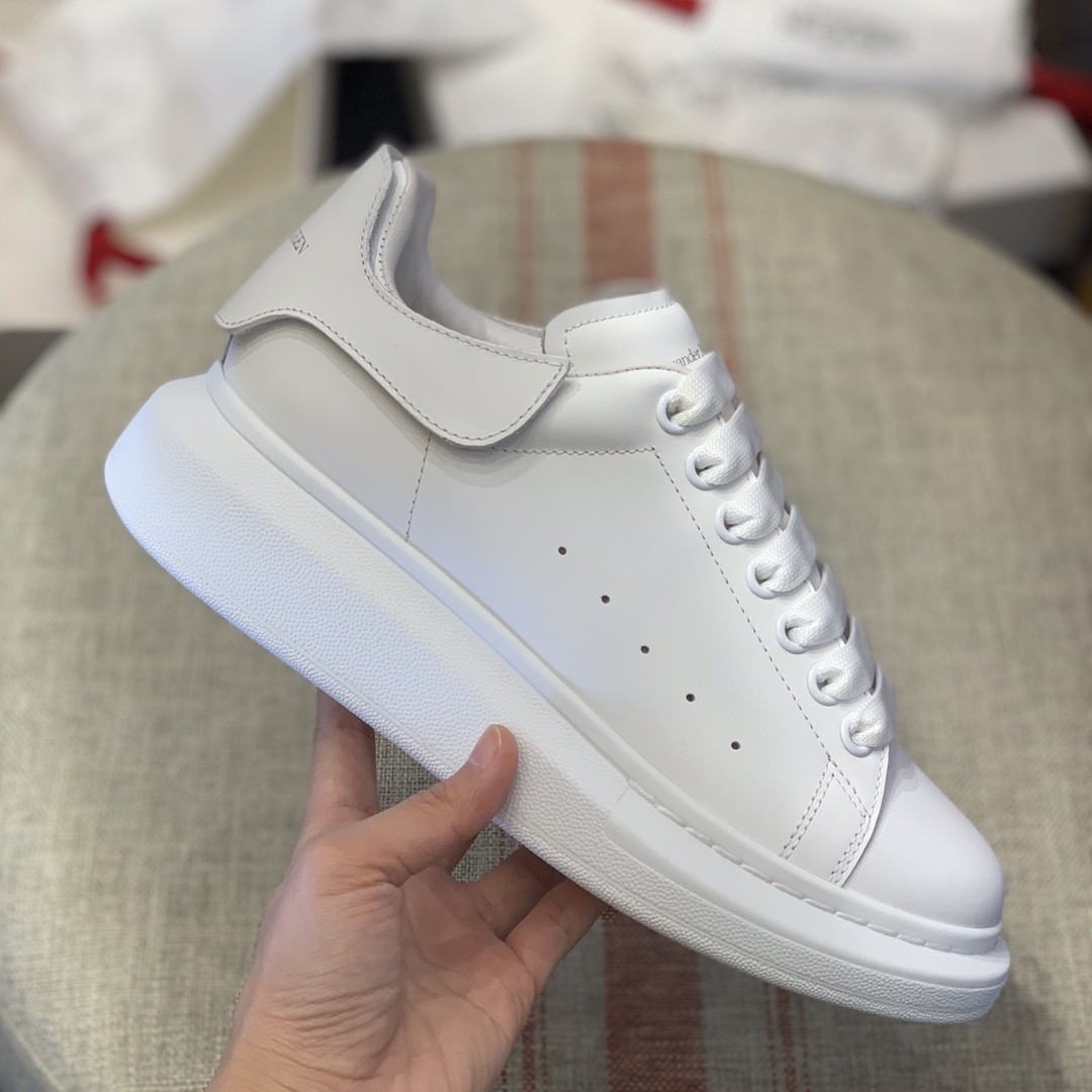 Alexander McQueen MQ White Tricolor tail Sneakers  W US5.5=EUR36=CM23