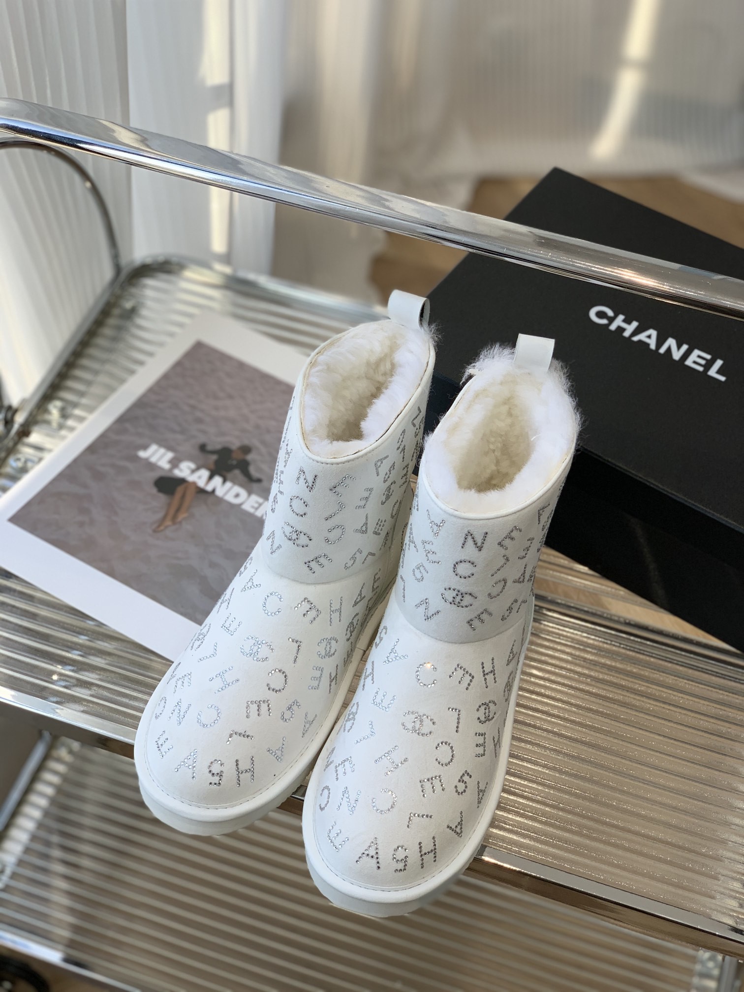 Chanel Snow boots FW style W US5.5=EUR36=CM23