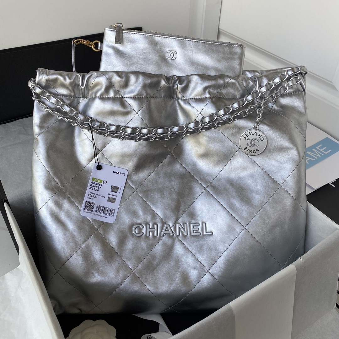 ​Chanel 2022S Hot 22 Bag Shopping Bag AS3261, Top Quality! Size:39*42*8cm