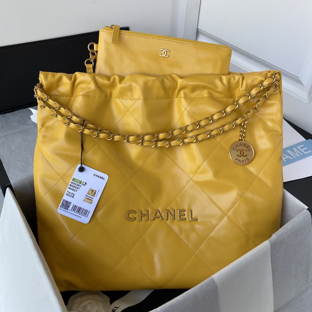 Chanel 2022S Hot 22 Bag Shopping Bag AS3261, Top Quality! Size:39*42*8cm