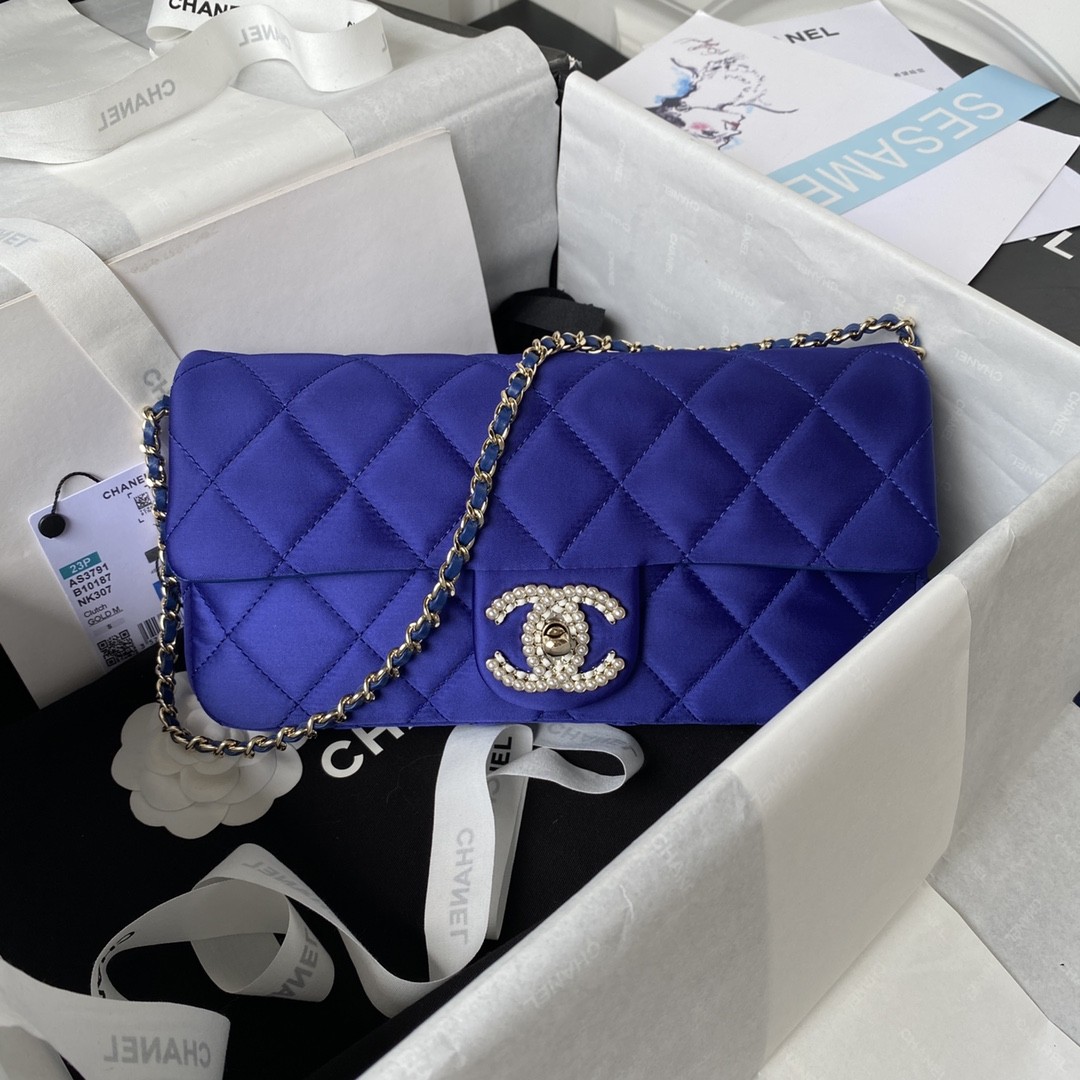 Chanel 23A Hot Selling Pearl Stick Bag AS3791, Top Quality  Size: 11.5 * 26 * 4cm