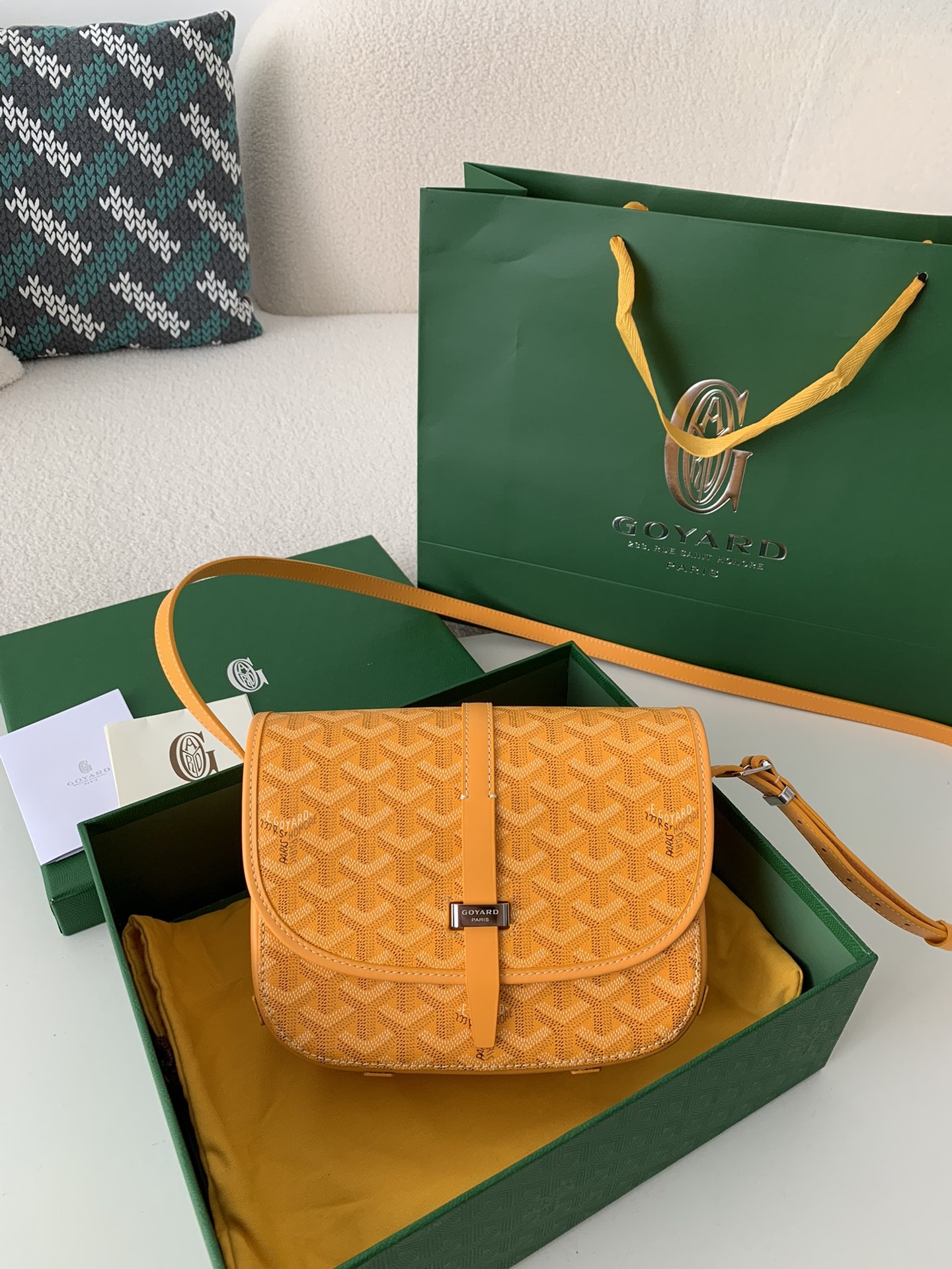 Goyard Belvédère bag Top Quality  Size:21.5*16*6cm