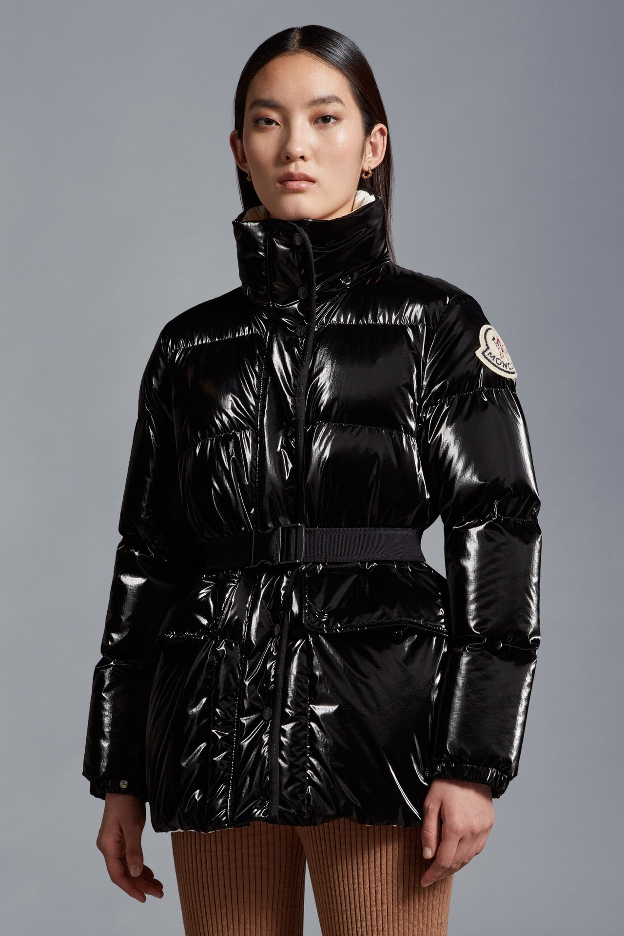 Moncler short jacket down for women-black 100kg 195cm