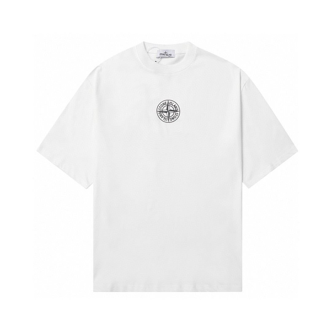 Stone Island White T-shirt 195cm 100kg