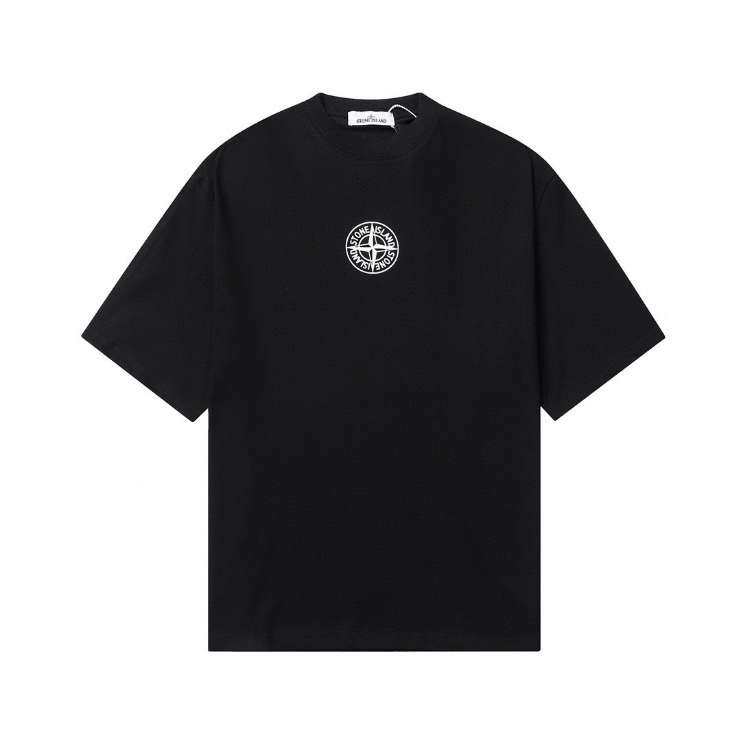 Stone Island Black T-shirt 195cm 100kg