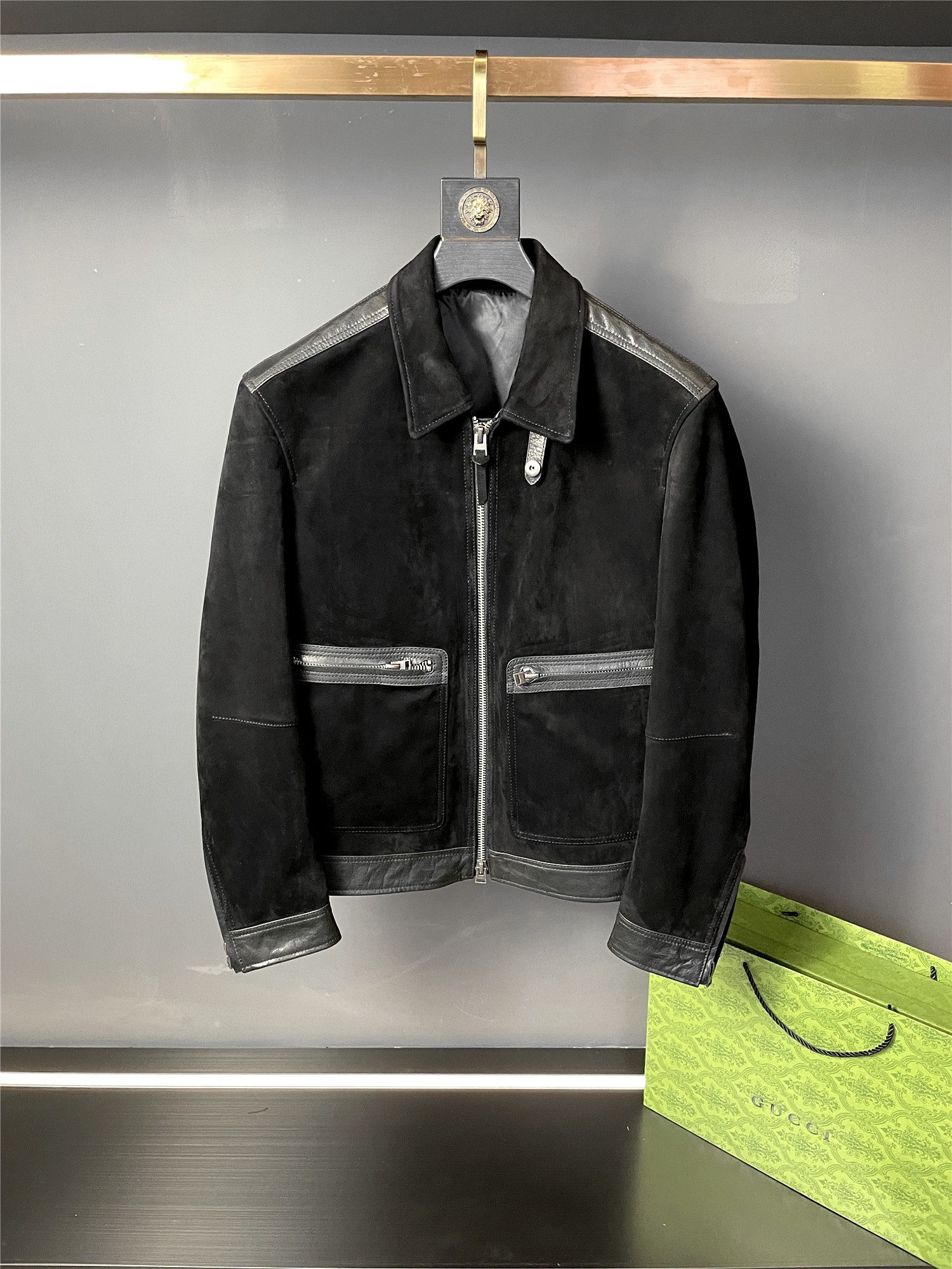 Tom Ford Suede leather jacket 195cm 100kg