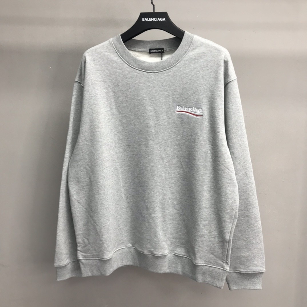 Balenciaga Cola crew neck sweatshirt 100kg≈220 pounds 195cm ≈ 6 feet 5 inches