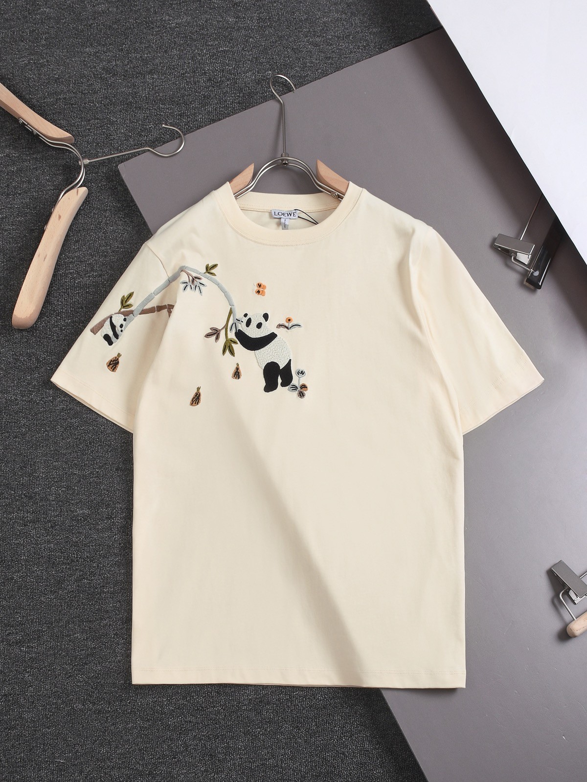 LOEWE 24 new embroidered t-shirts 195cm 100kg