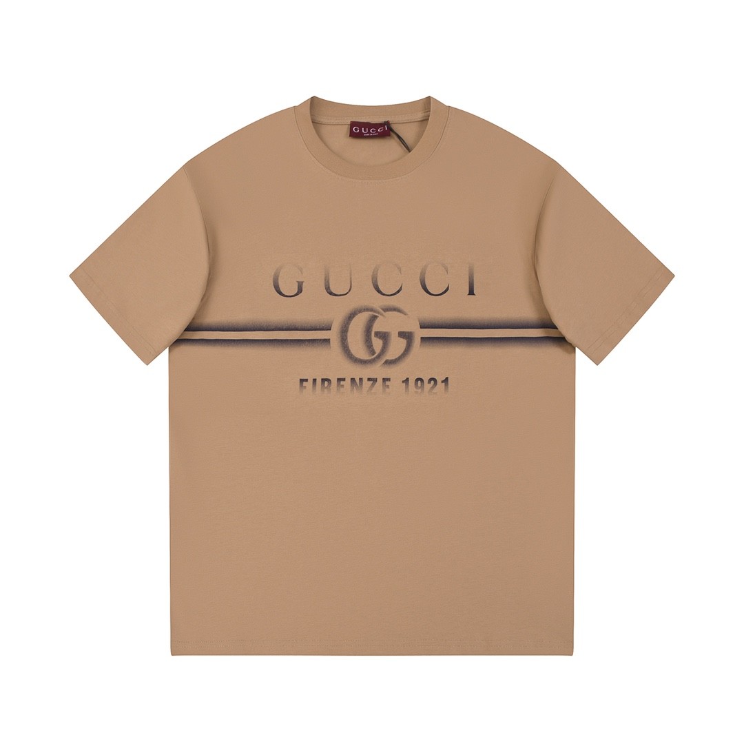 Gucci Gradient Letter Logot shirt 100kg 195cm