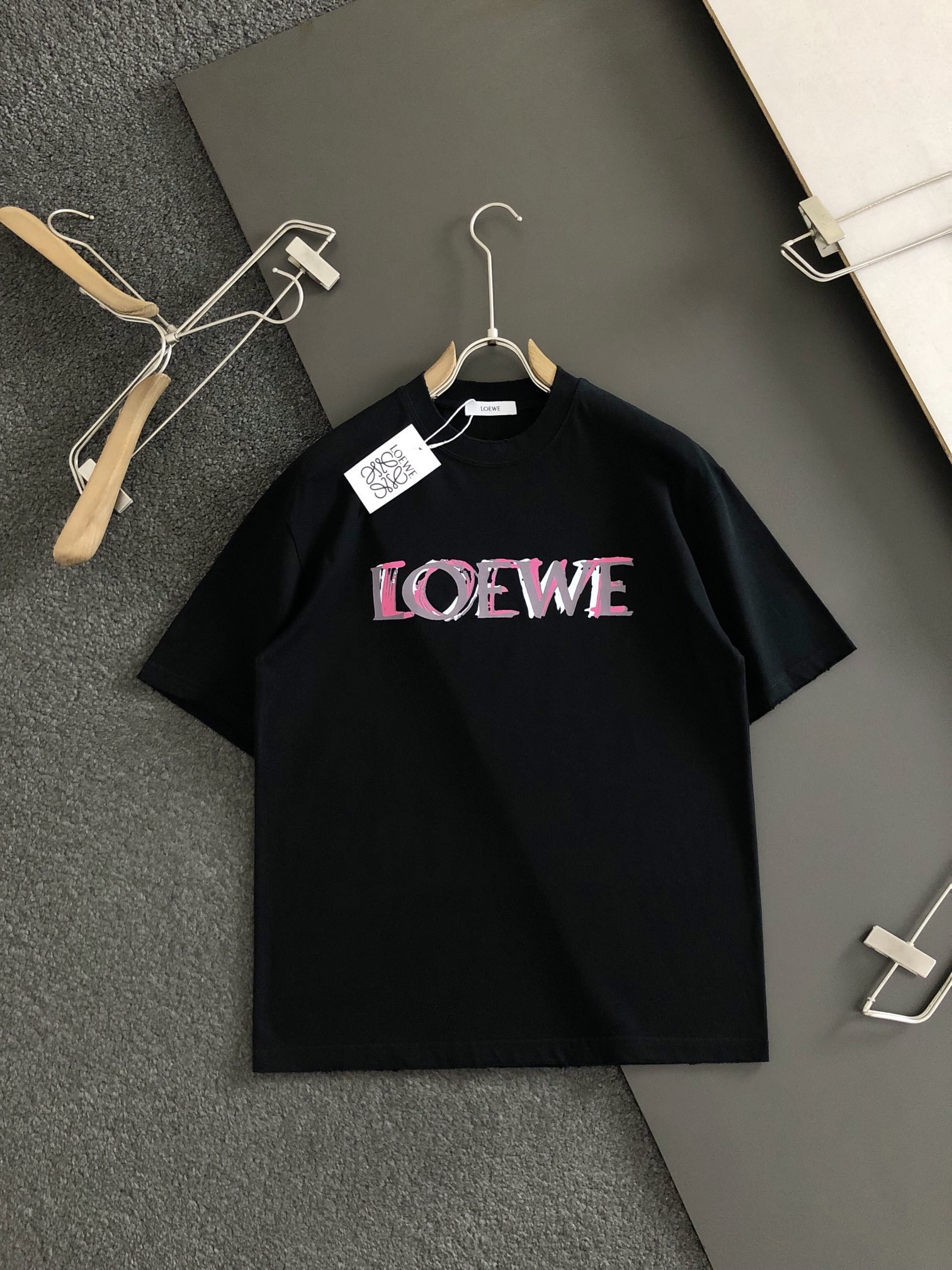 LOEWE Colour printed t-shirt 195cm 100kg