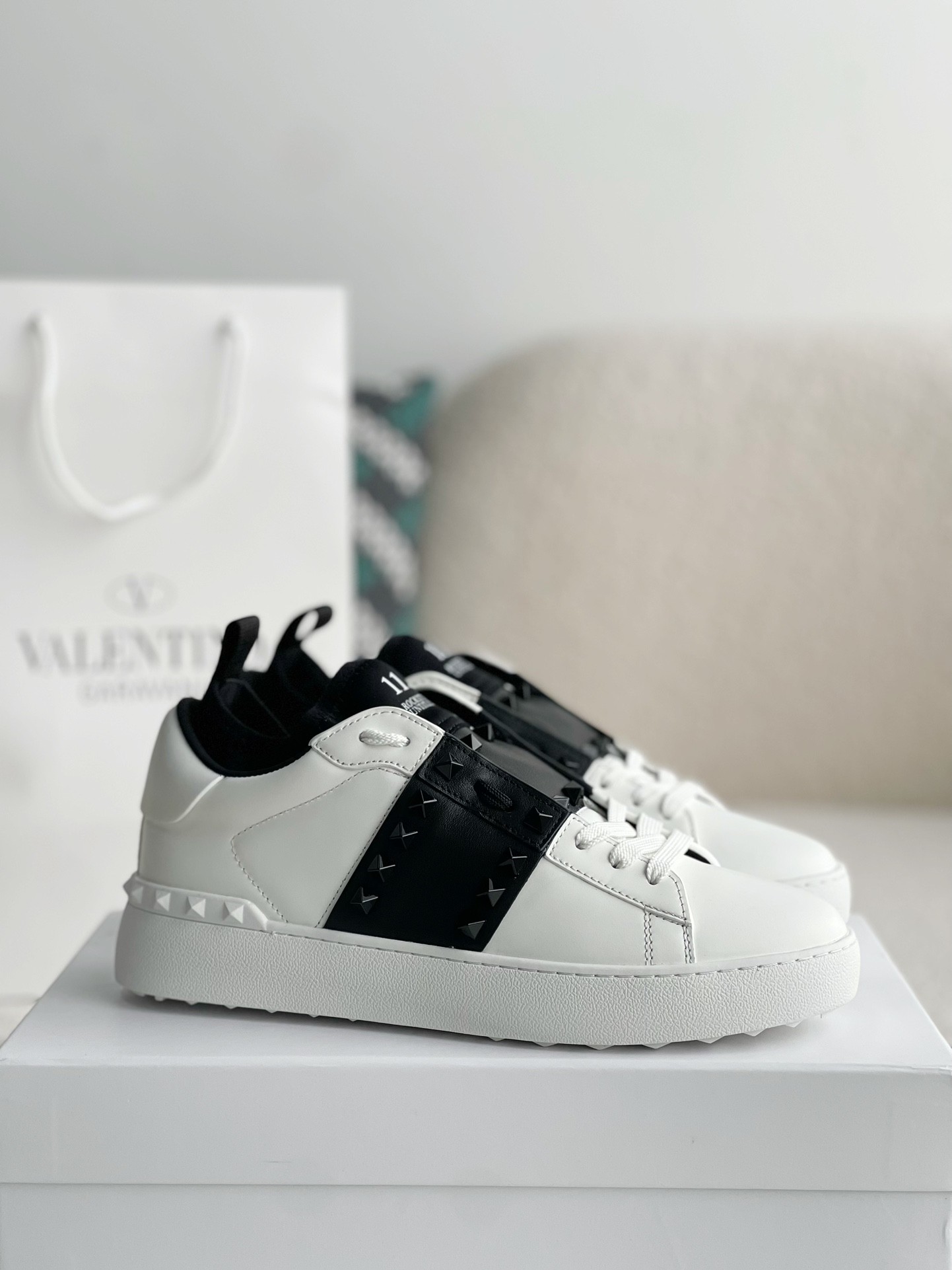 Valentino One Stud Sneakers Size Opition Select