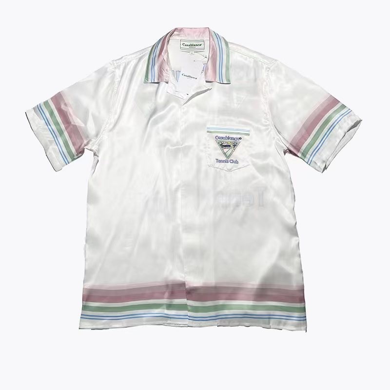 Casablanca tennis club short sleeve 100kg≈220 pounds 195cm ≈ 6 feet 5 inches