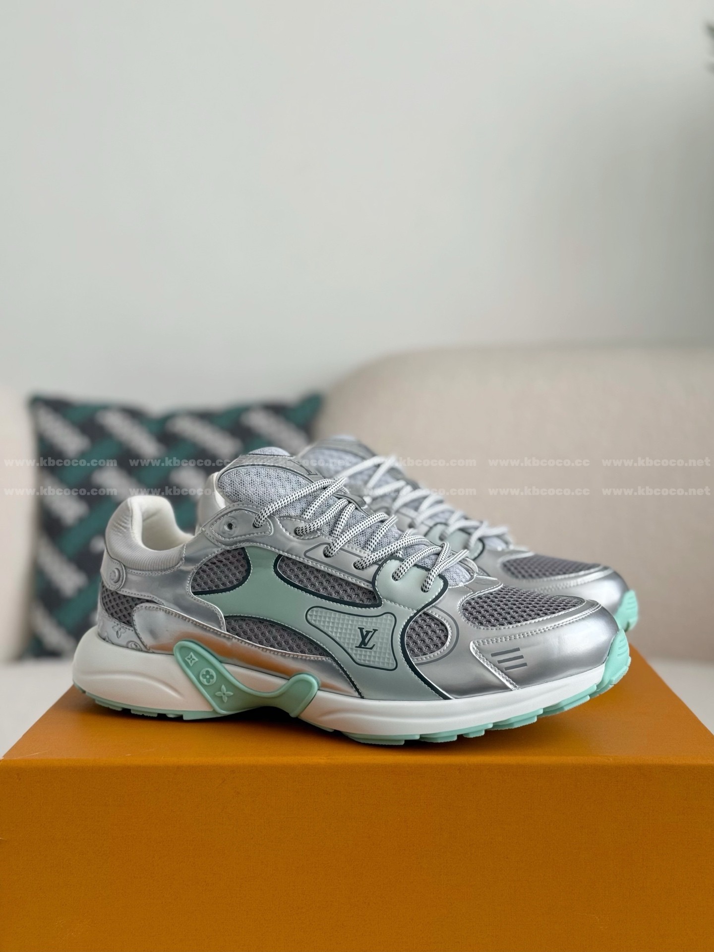 「#5840」LOUIS VUITTON OLYMPIA CASUAL SHOES