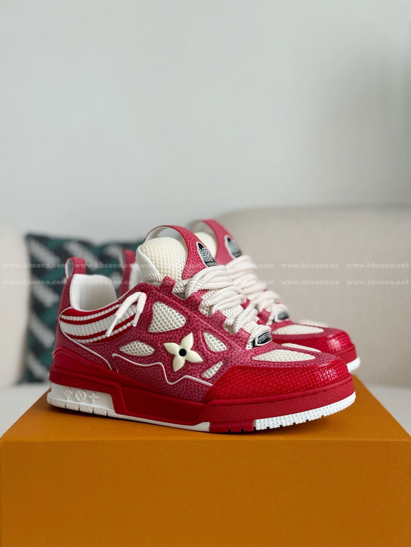 「#5857」Louis Vuitton Skate Sneakers