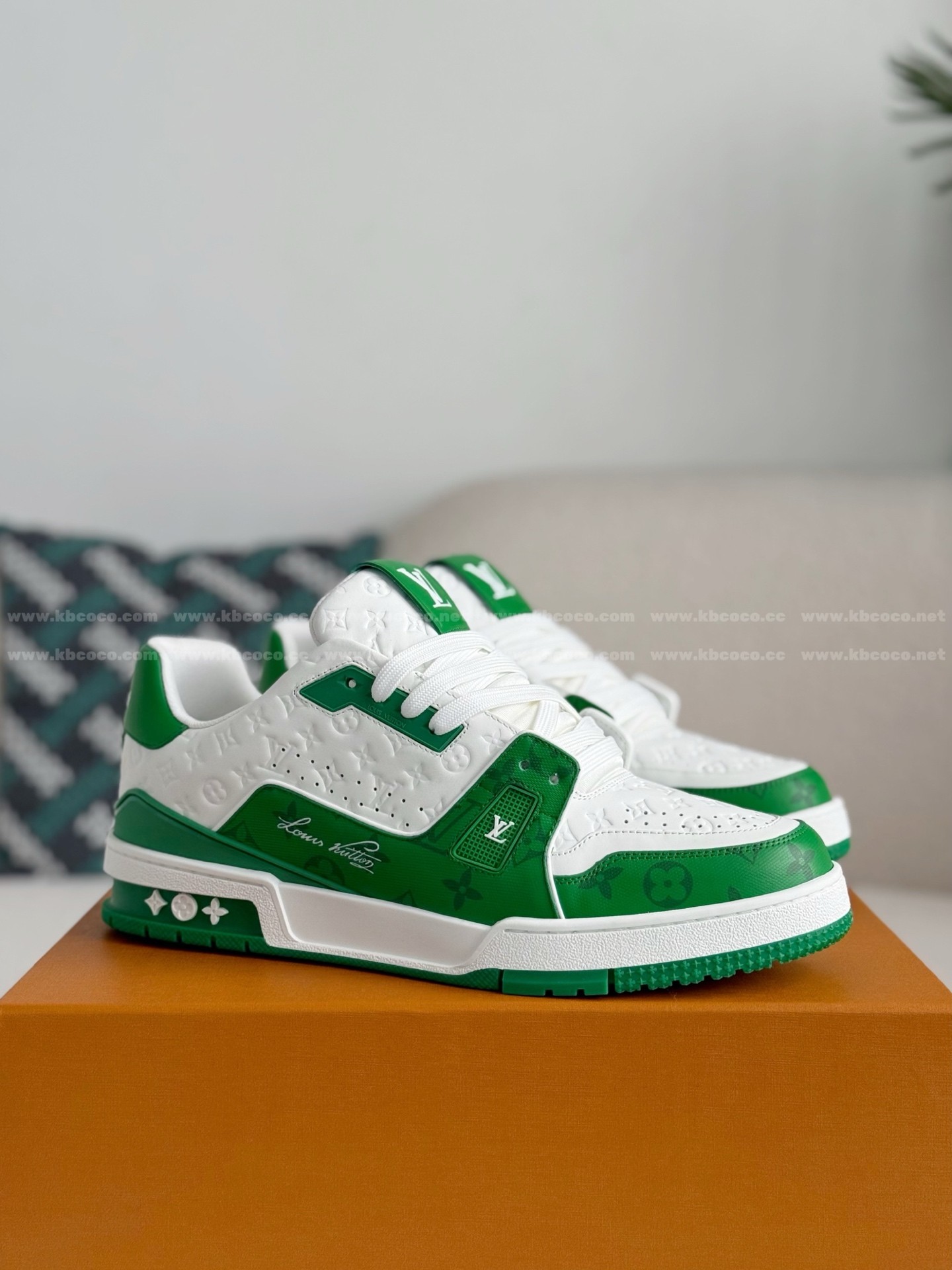 「#767」LOUIS VUITTON TRAINER SNEAKERS