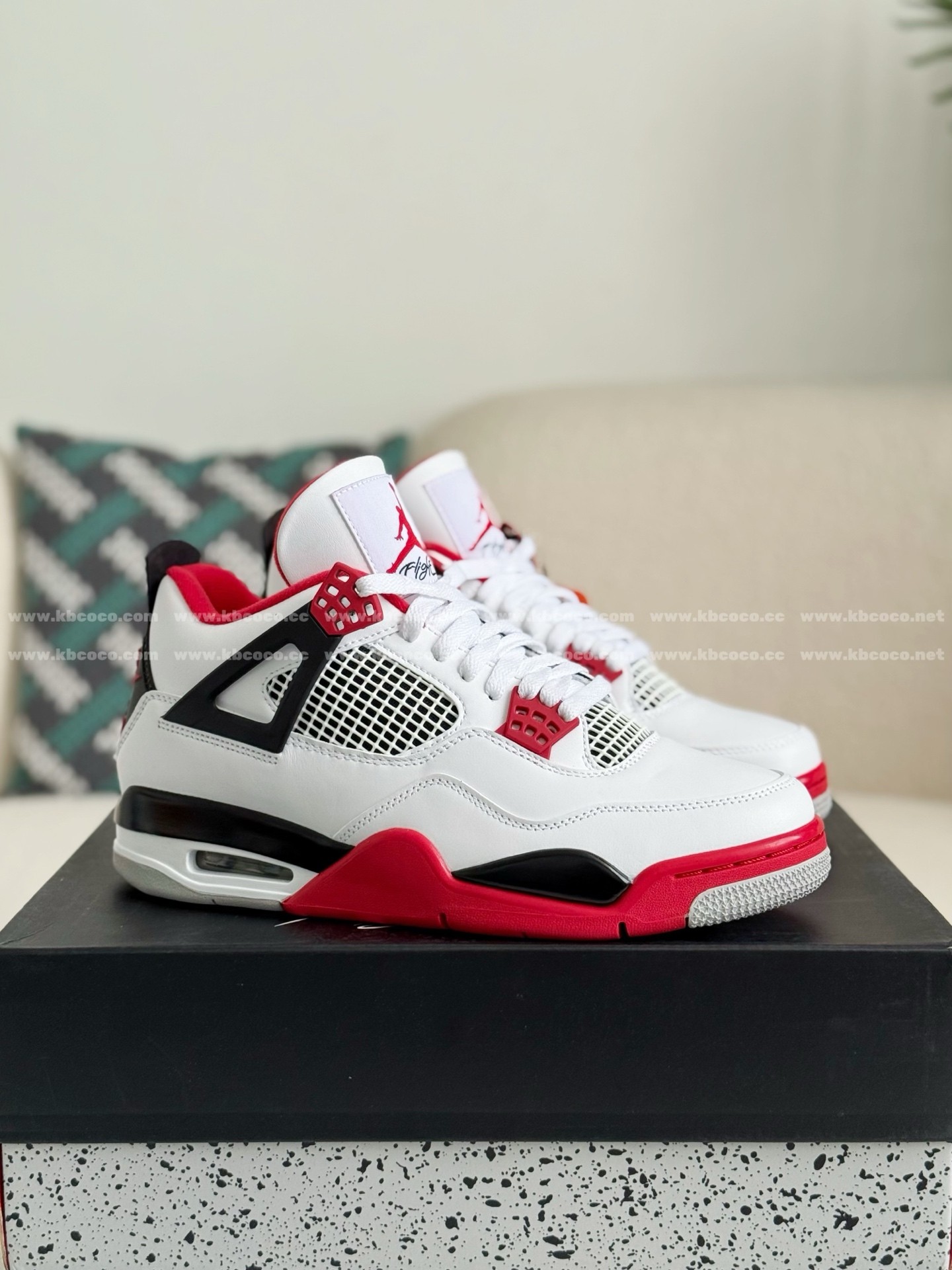 「#6015」Jordan Air Jordan 4 Retro Basketball Shoes
