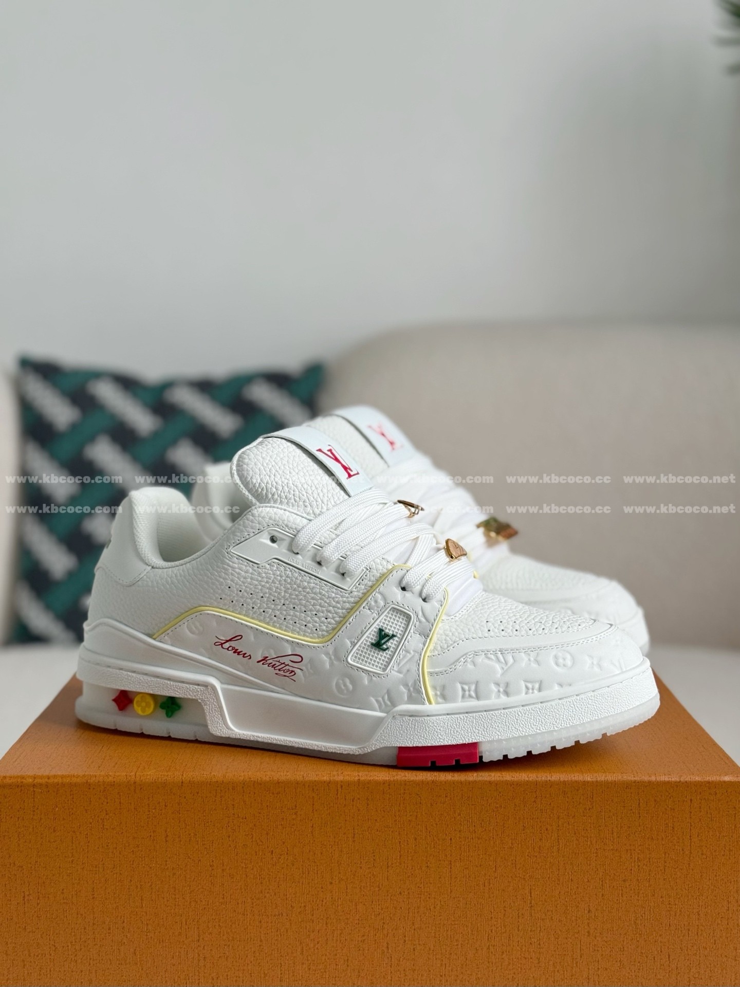 「#6020」LOUIS VUITTON TRAINER SNEAKERS