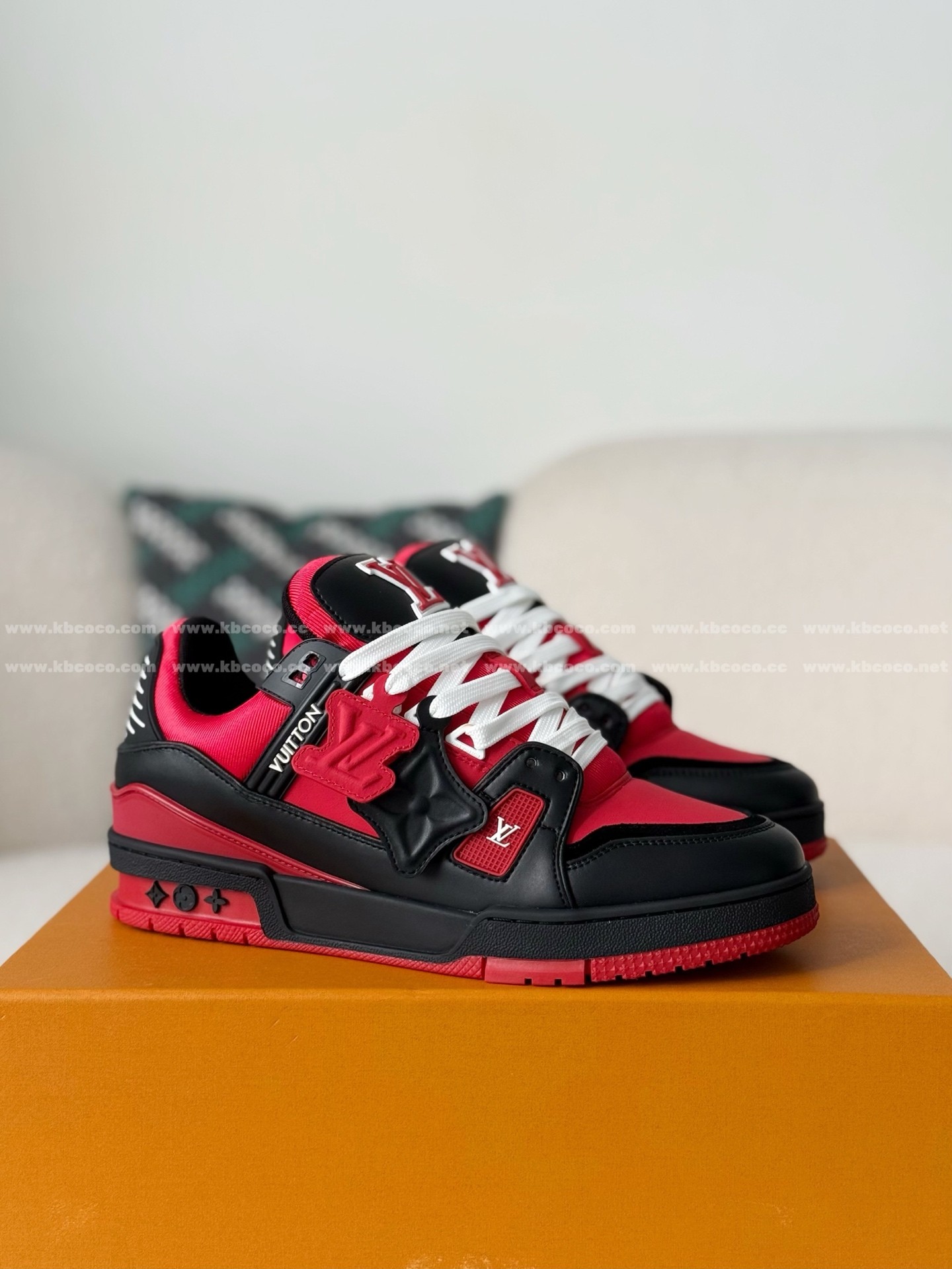 「#6107」LOUIS VUITTON TRAINER SNEAKERS