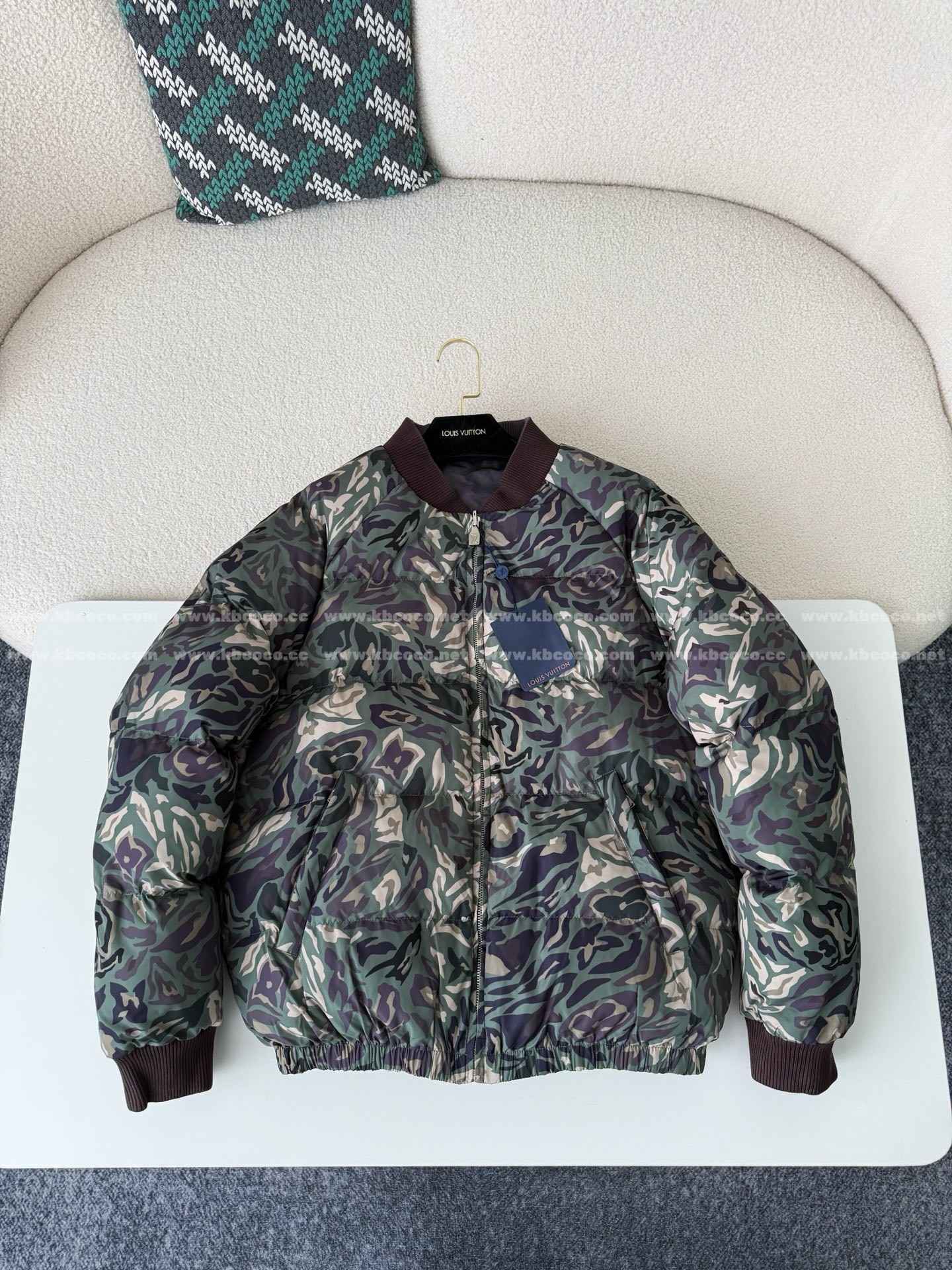 「#6130」Louis Vuitton x NIGO FW25 Double-Sided Zipper Winter Down Jacket