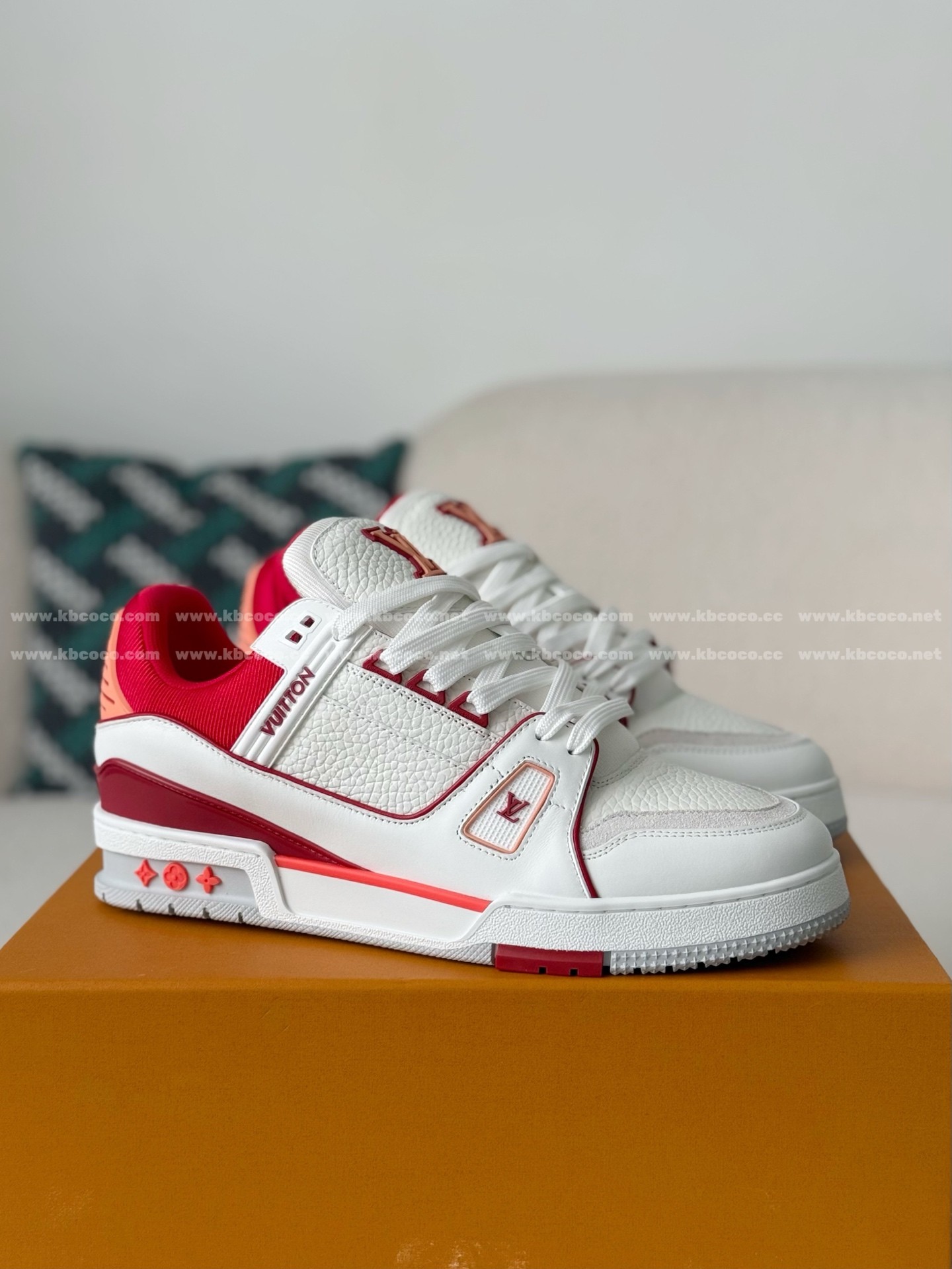 「#6150」LOUIS VUITTON TRAINER SNEAKERS