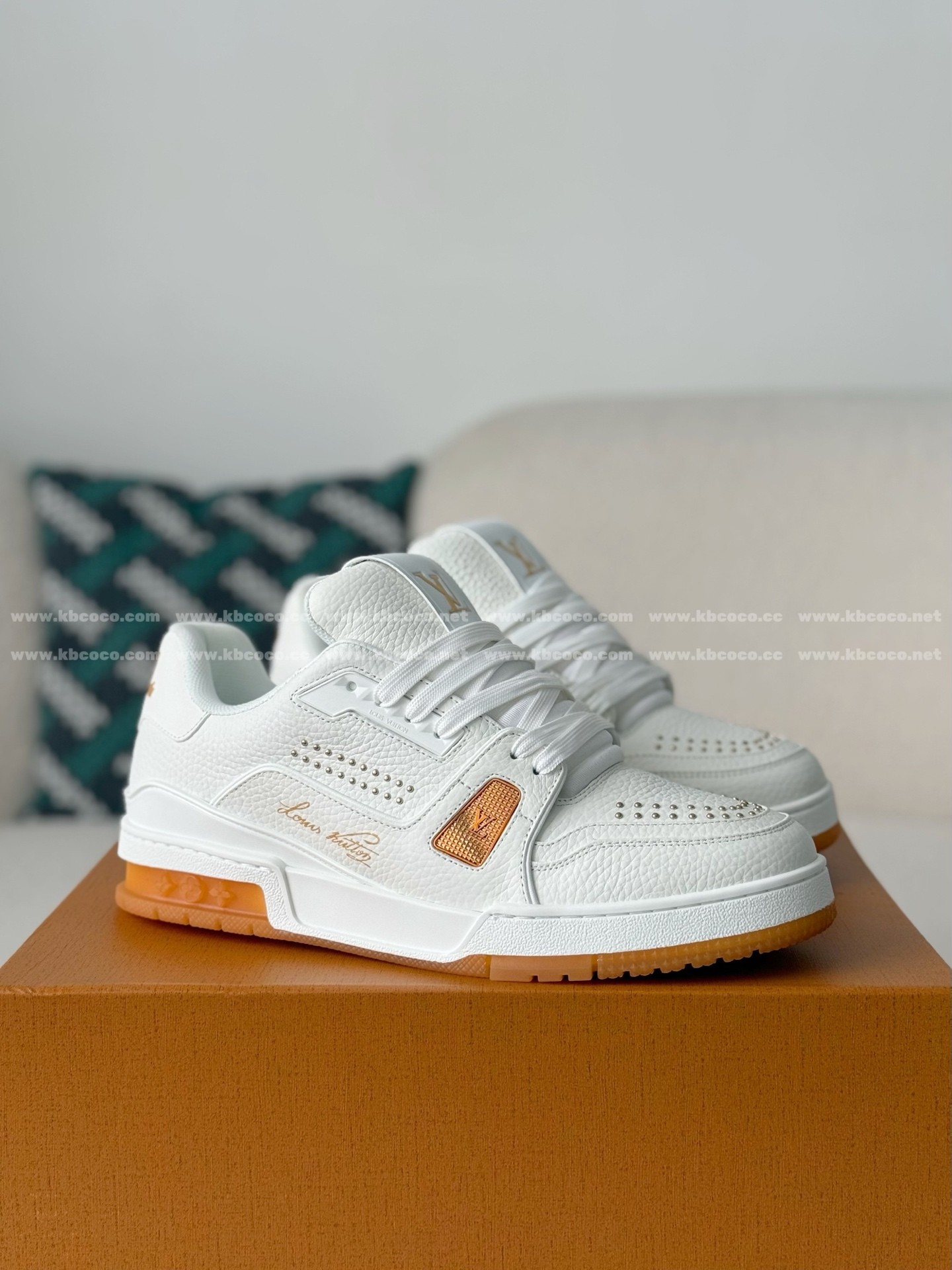「#6163」LOUIS VUITTON TRAINER SNEAKERS