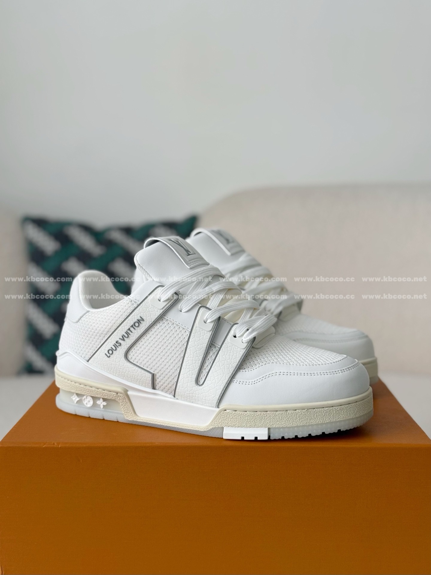 「#6185」LOUIS VUITTON TRAINER SNEAKERS
