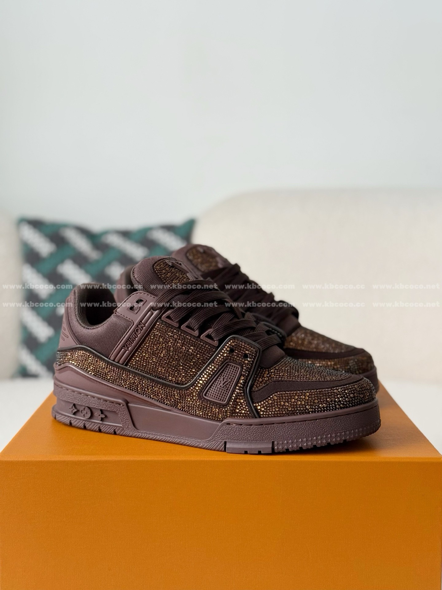 「#6208」LOUIS VUITTON TRAINER SNEAKERS