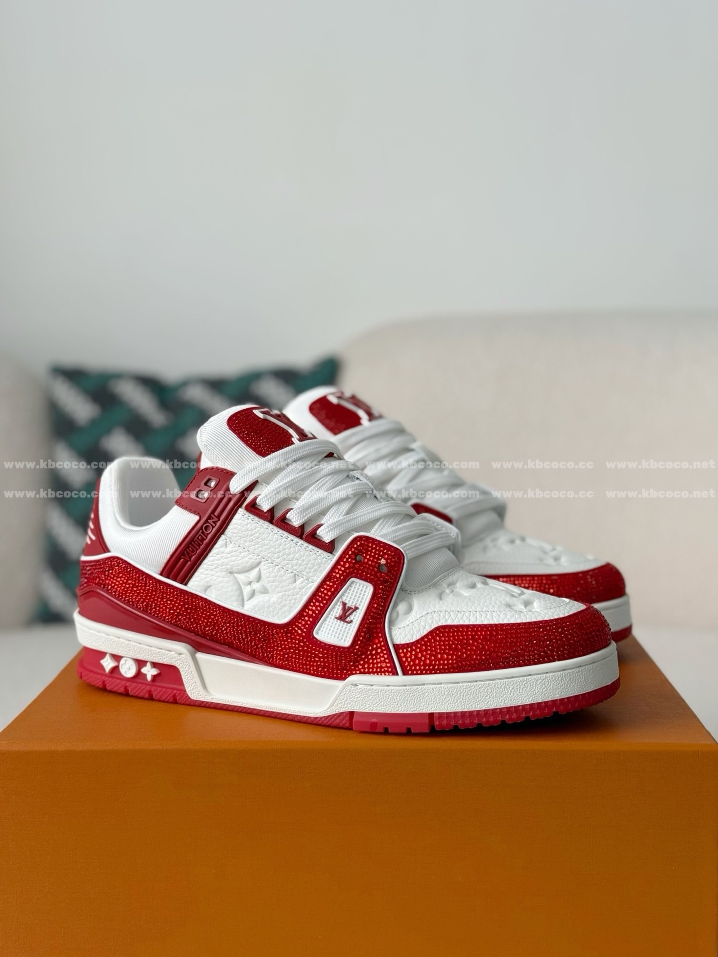 「#6232」LOUIS VUITTON TRAINER SNEAKERS