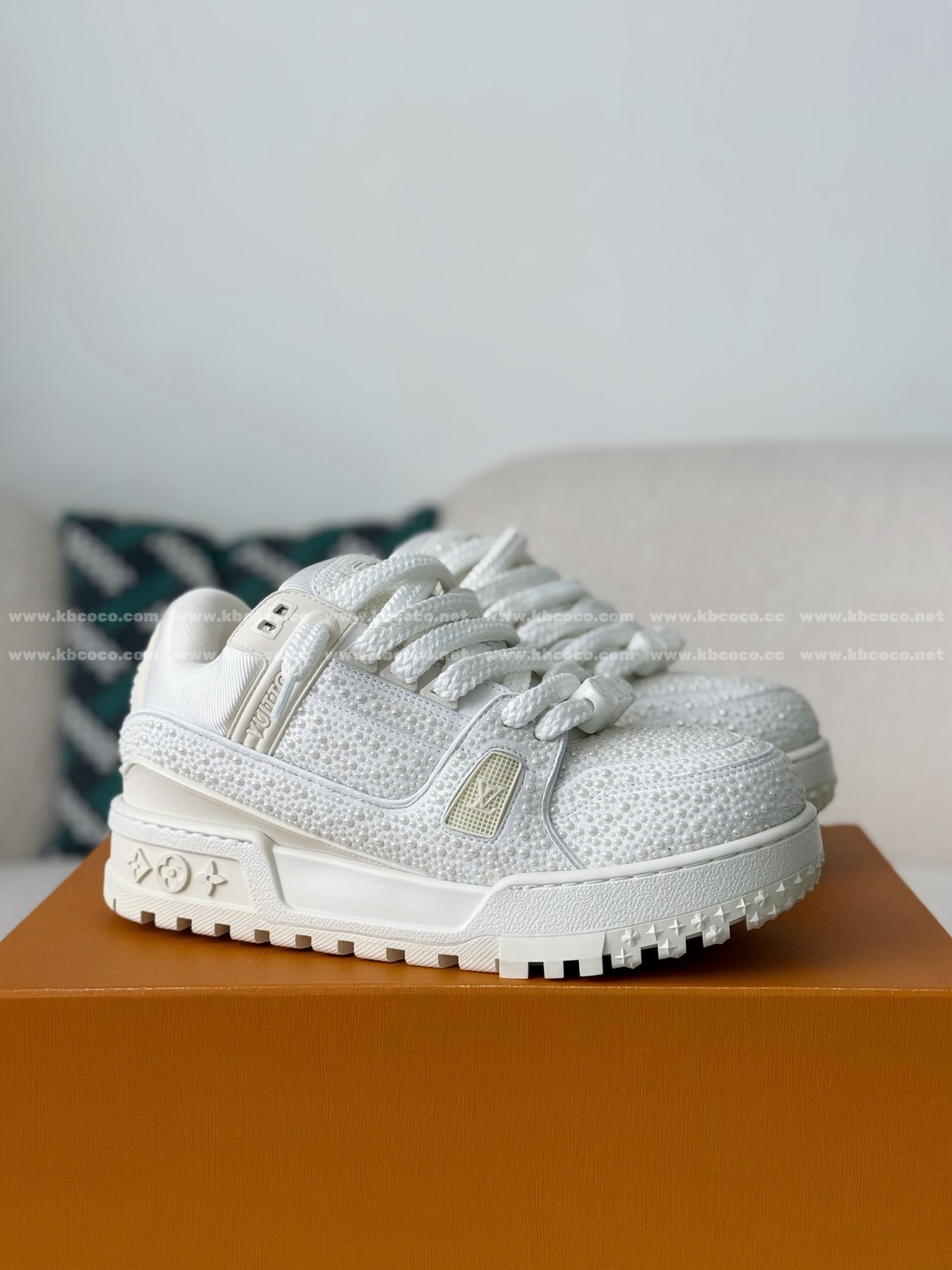 「#6253」LOUIS VUITTON TRAINER SNEAKERS