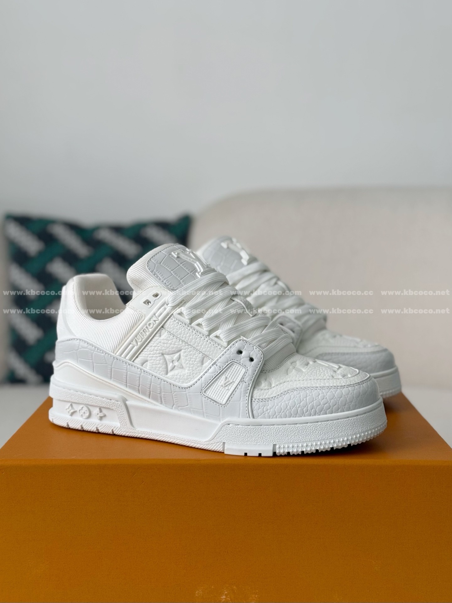 「#6280」LOUIS VUITTON TRAINER SNEAKERS
