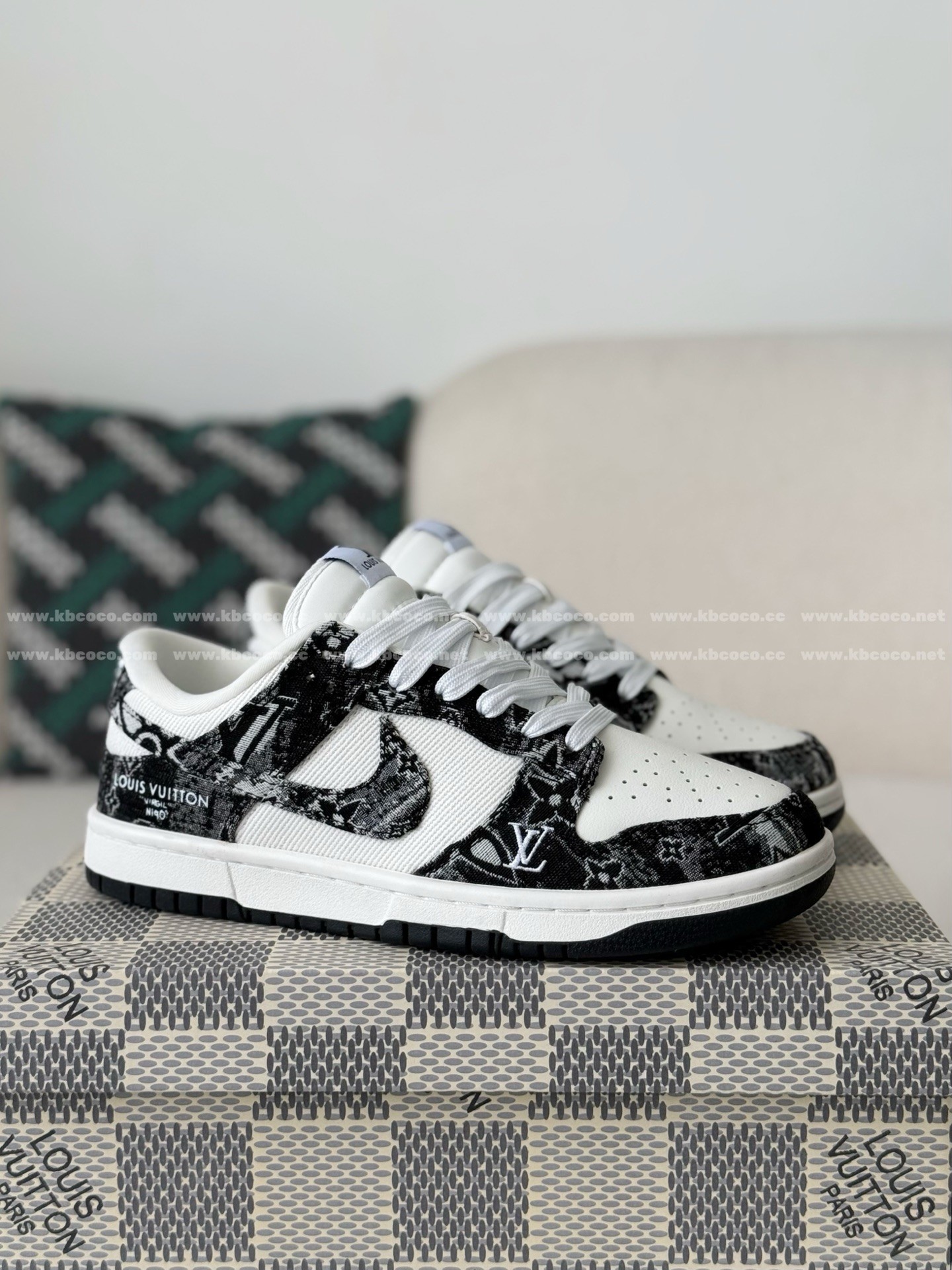 「#6305」Louis Vuitton x Nike Dunk Casual Sneakers