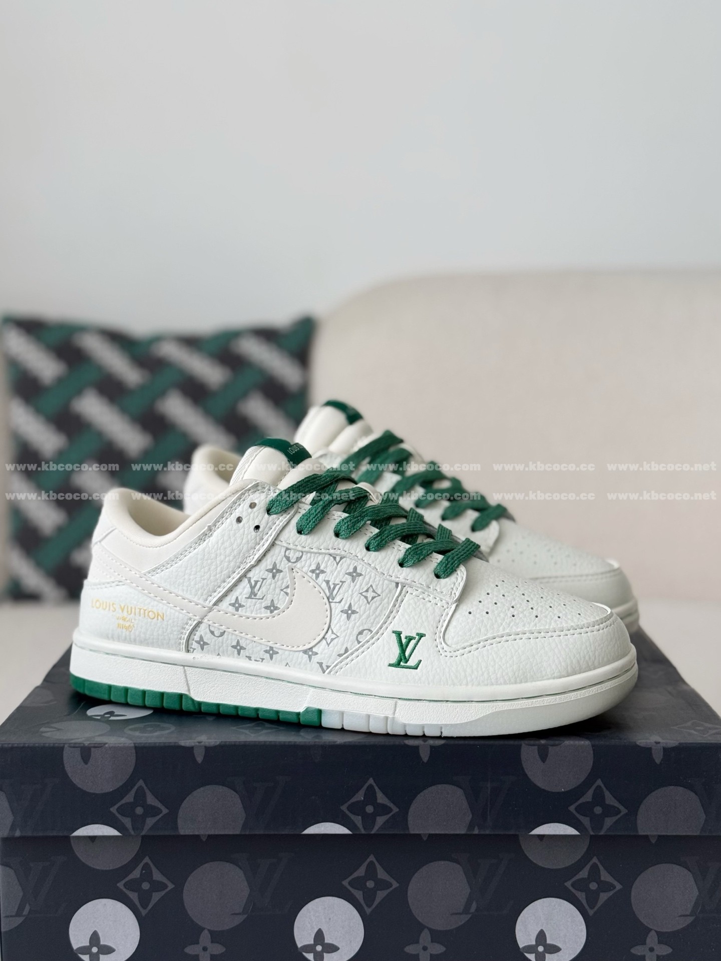 「#6306」Louis Vuitton x Nike Dunk Casual Sneakers