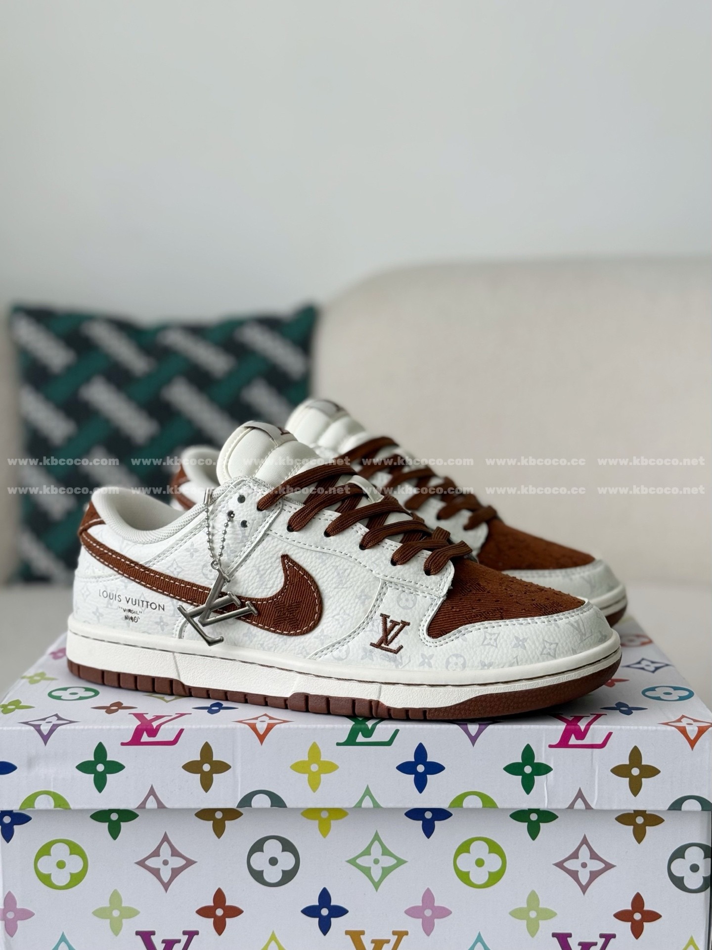 「#6312」Louis Vuitton x Nike Dunk Casual Sneakers