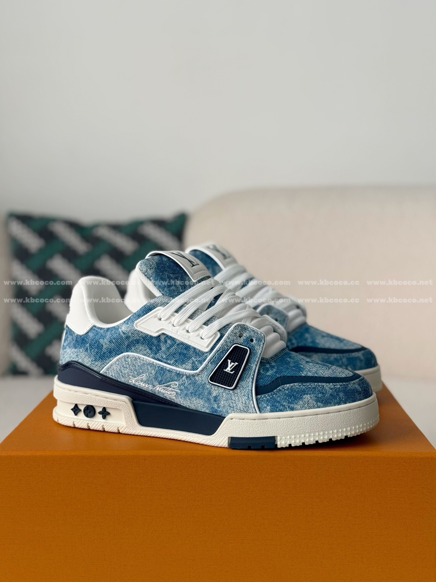 「#6314」LOUIS VUITTON TRAINER SNEAKERS