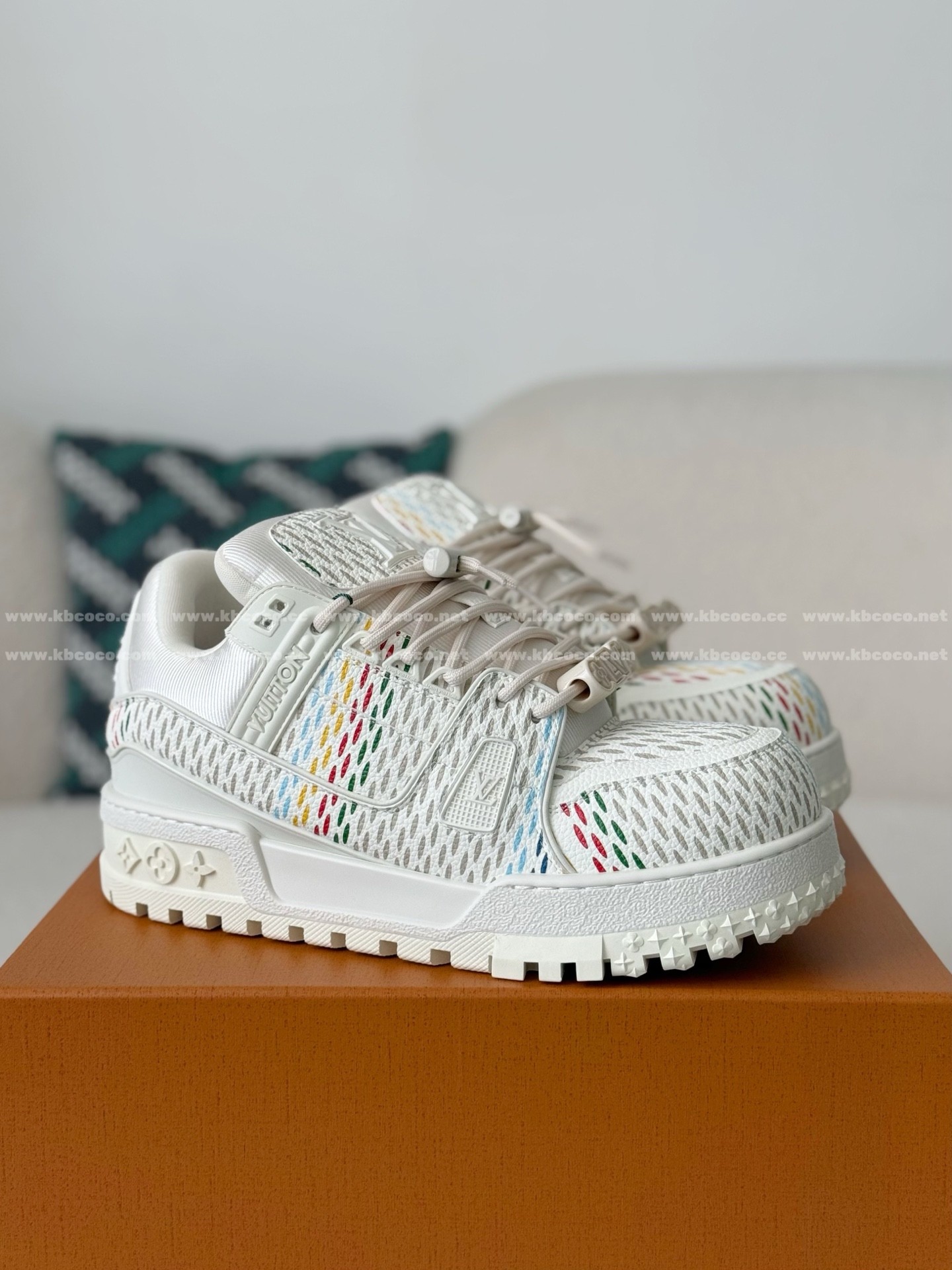 「#6327」LOUIS VUITTON TRAINER SNEAKERS