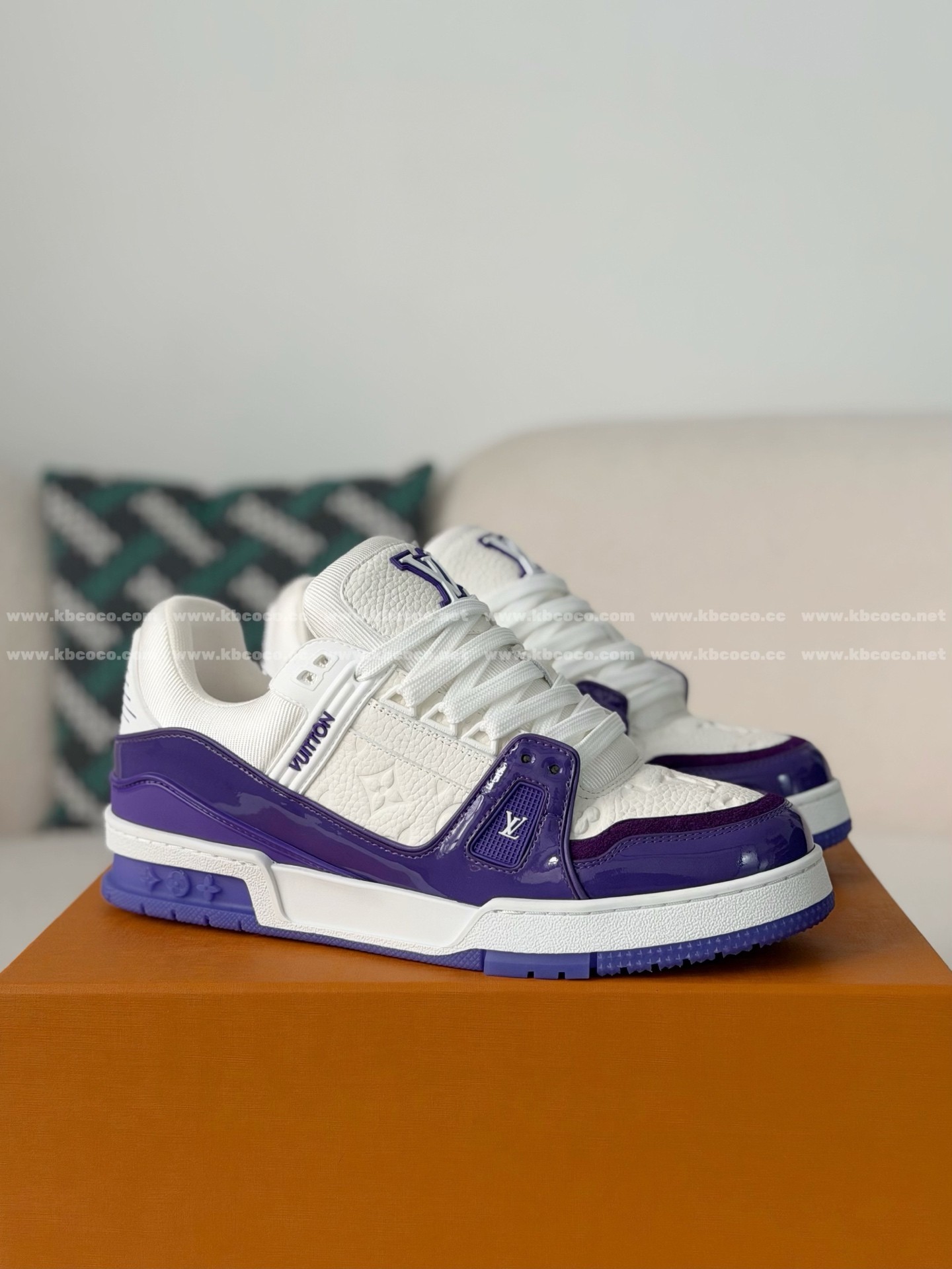 「#6358」LOUIS VUITTON TRAINER SNEAKERS