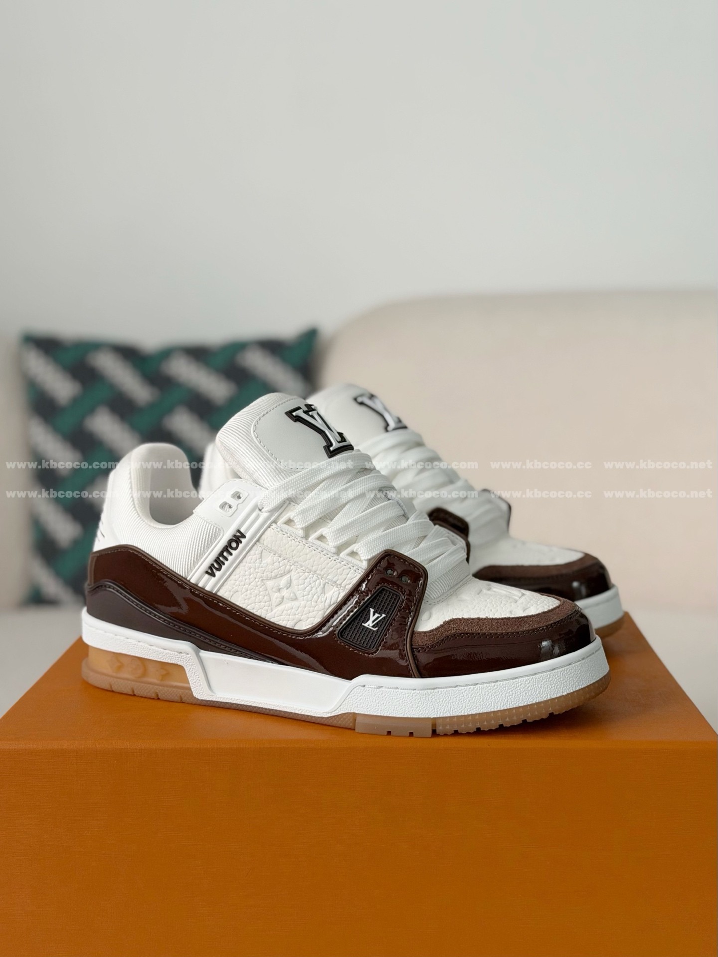 「#6361」LOUIS VUITTON TRAINER SNEAKERS