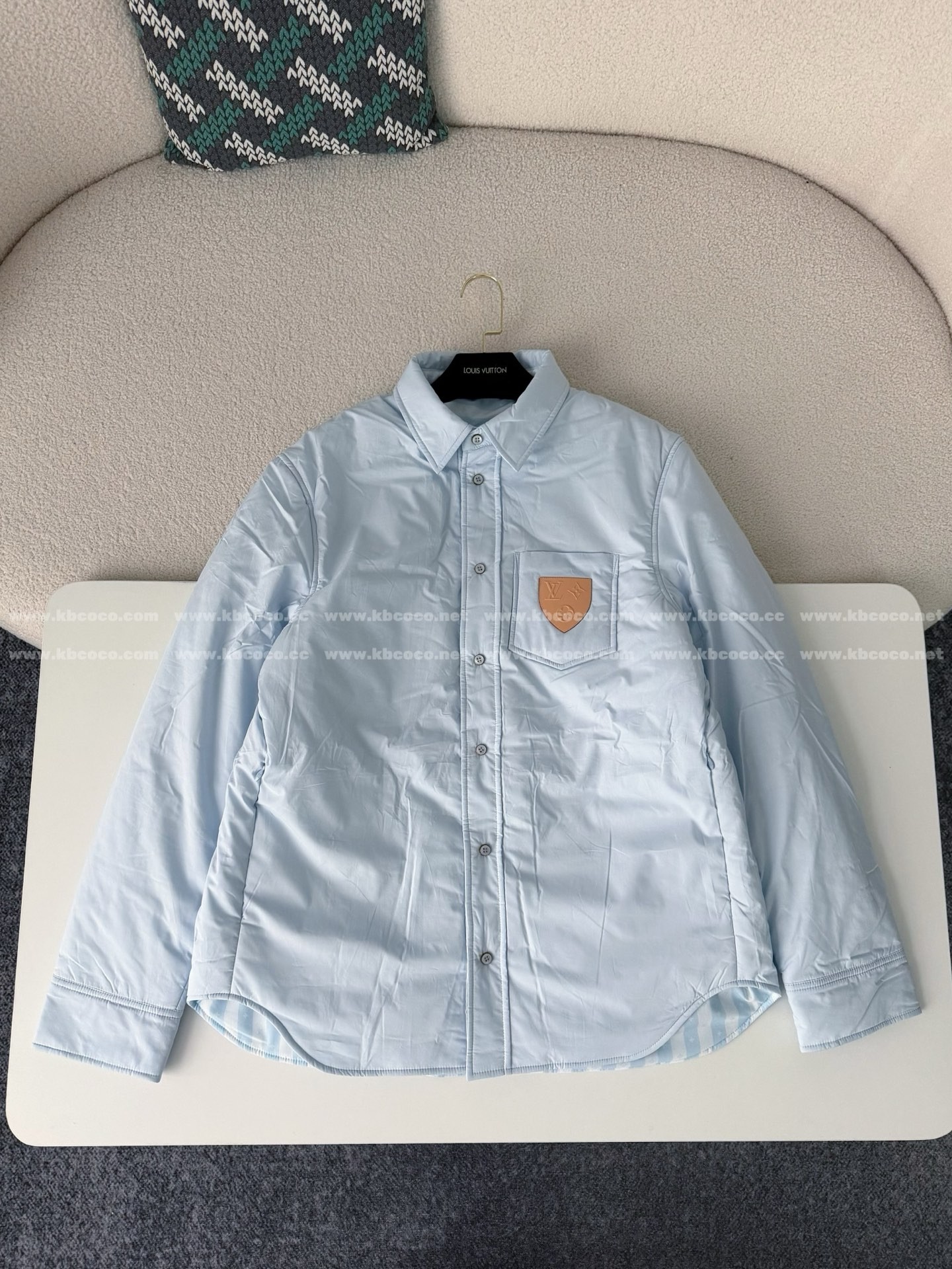 「#6399」LOUIS VUITTON SS24 PHARRELL JOINT SERIES DENIM JACKET