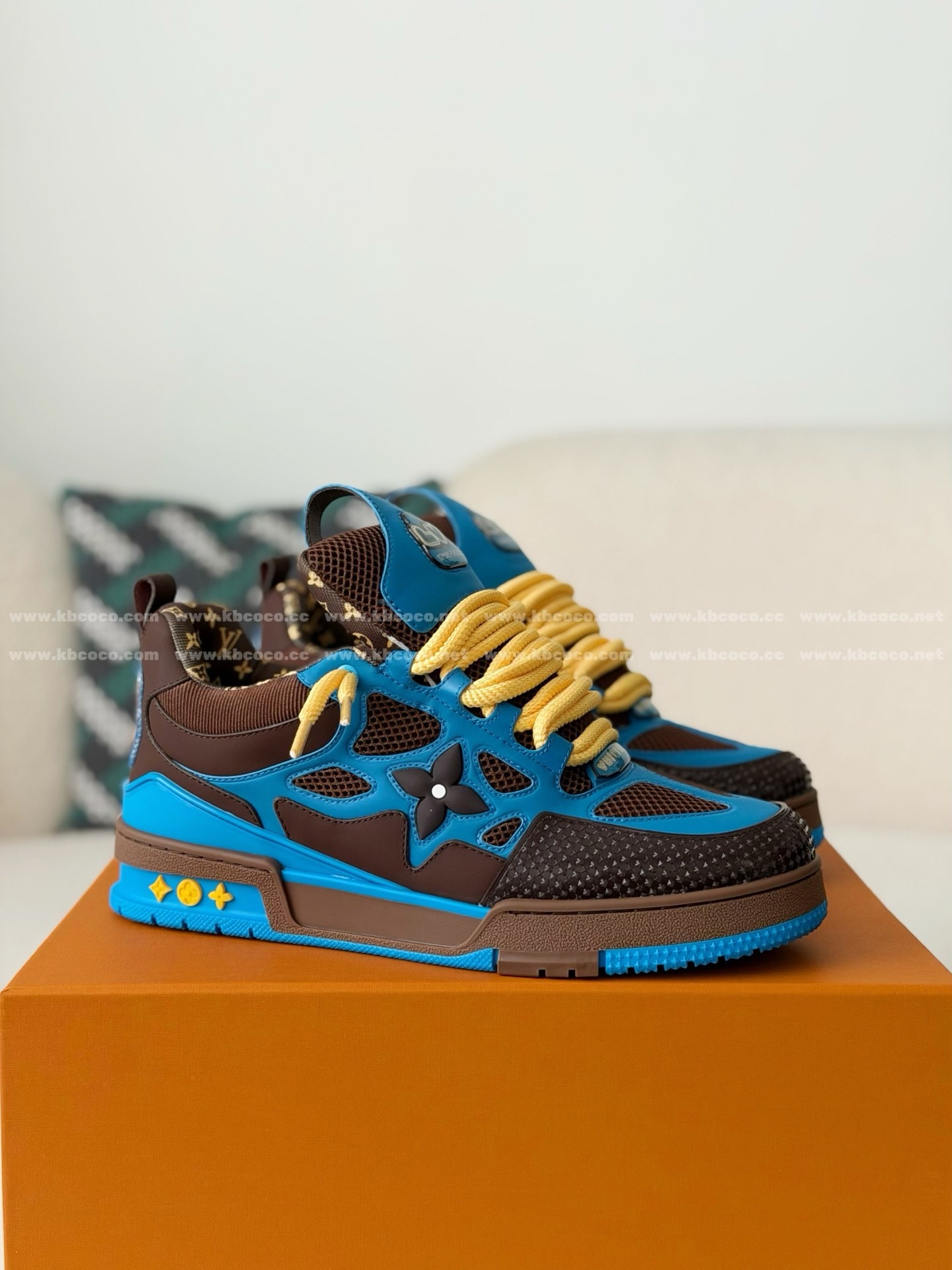 「#6414」Louis Vuitton Skate Sneakers