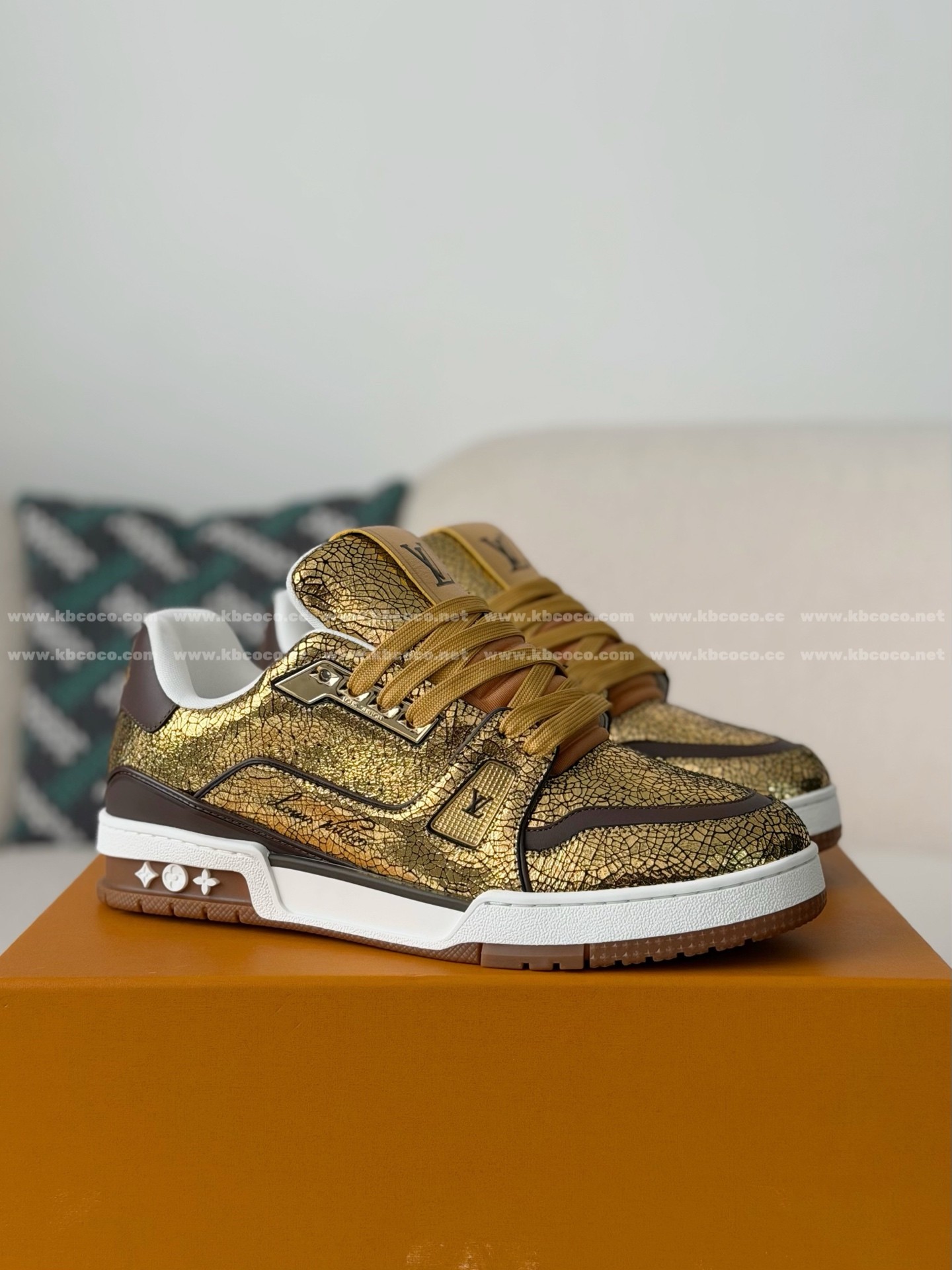 「#6426」LOUIS VUITTON TRAINER SNEAKERS