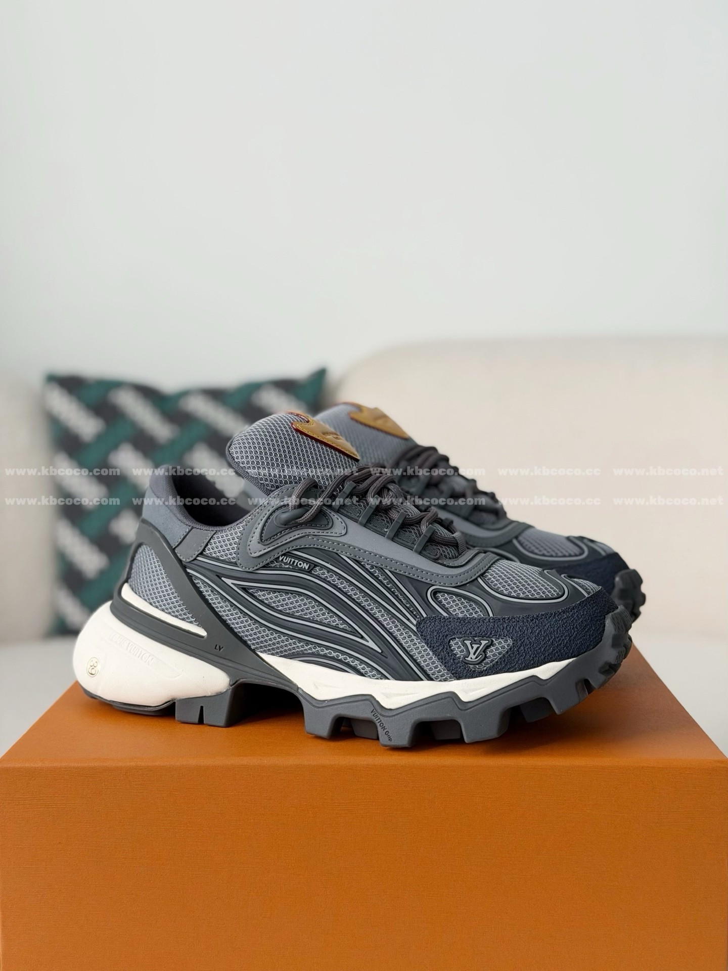 「#6479」LOUIS VUITTON SUMMIT DAD SHOES