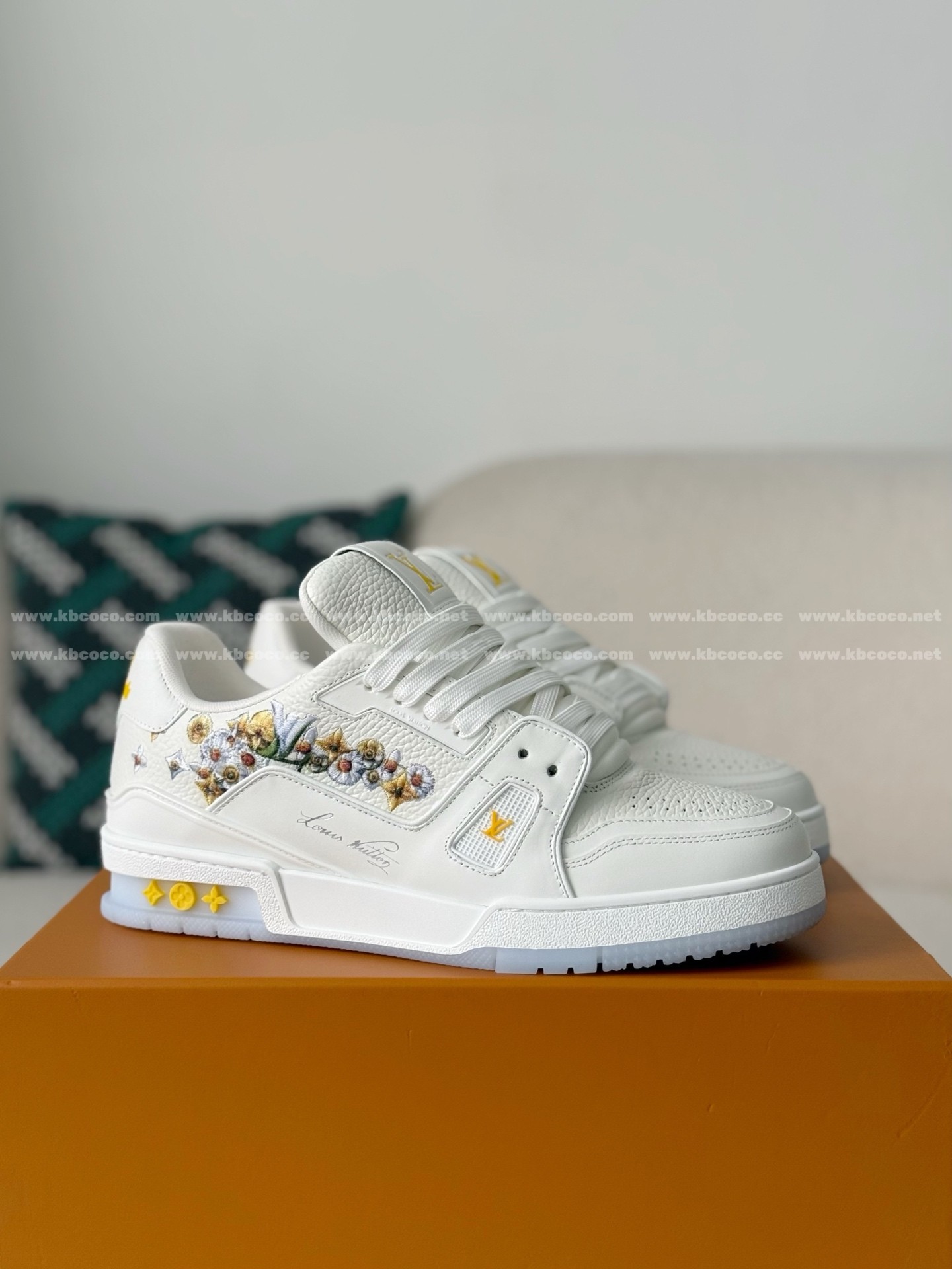 「#6662」LOUIS VUITTON TRAINER SNEAKERS