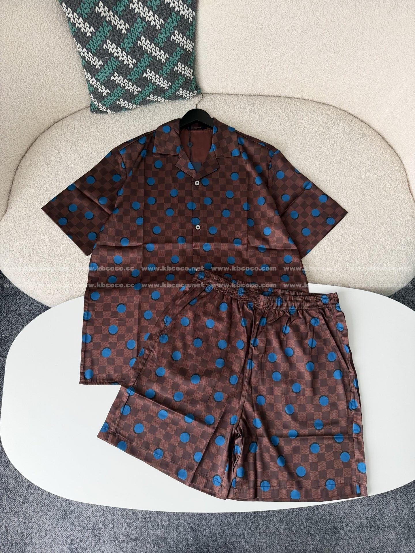 「#6773」LOUIS VUITTON FW26 SHIRT PRINTED SET